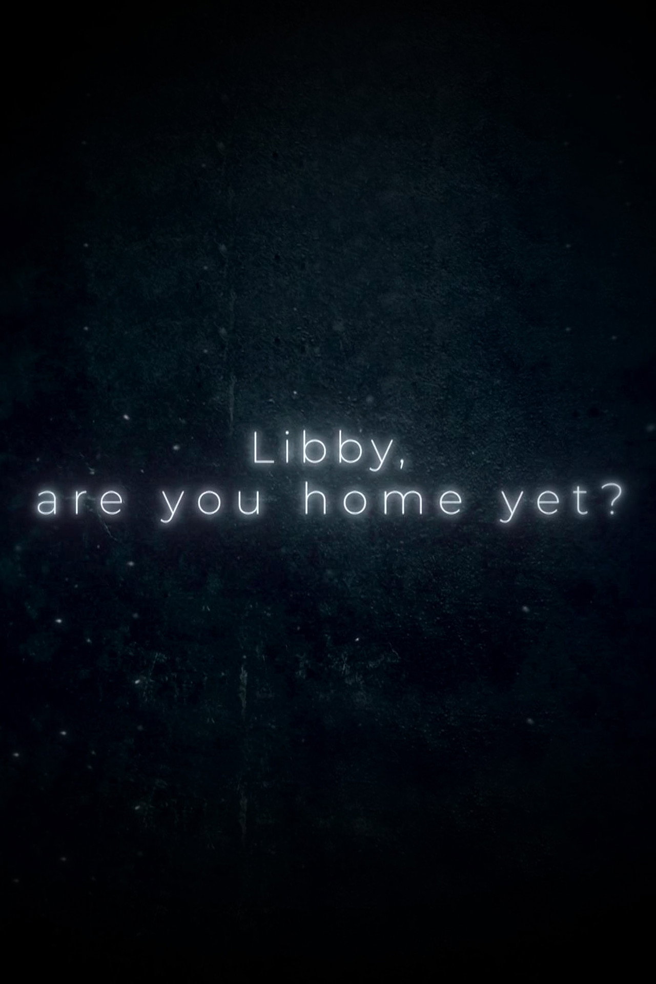Libby, hazaértél már? – plakát 5