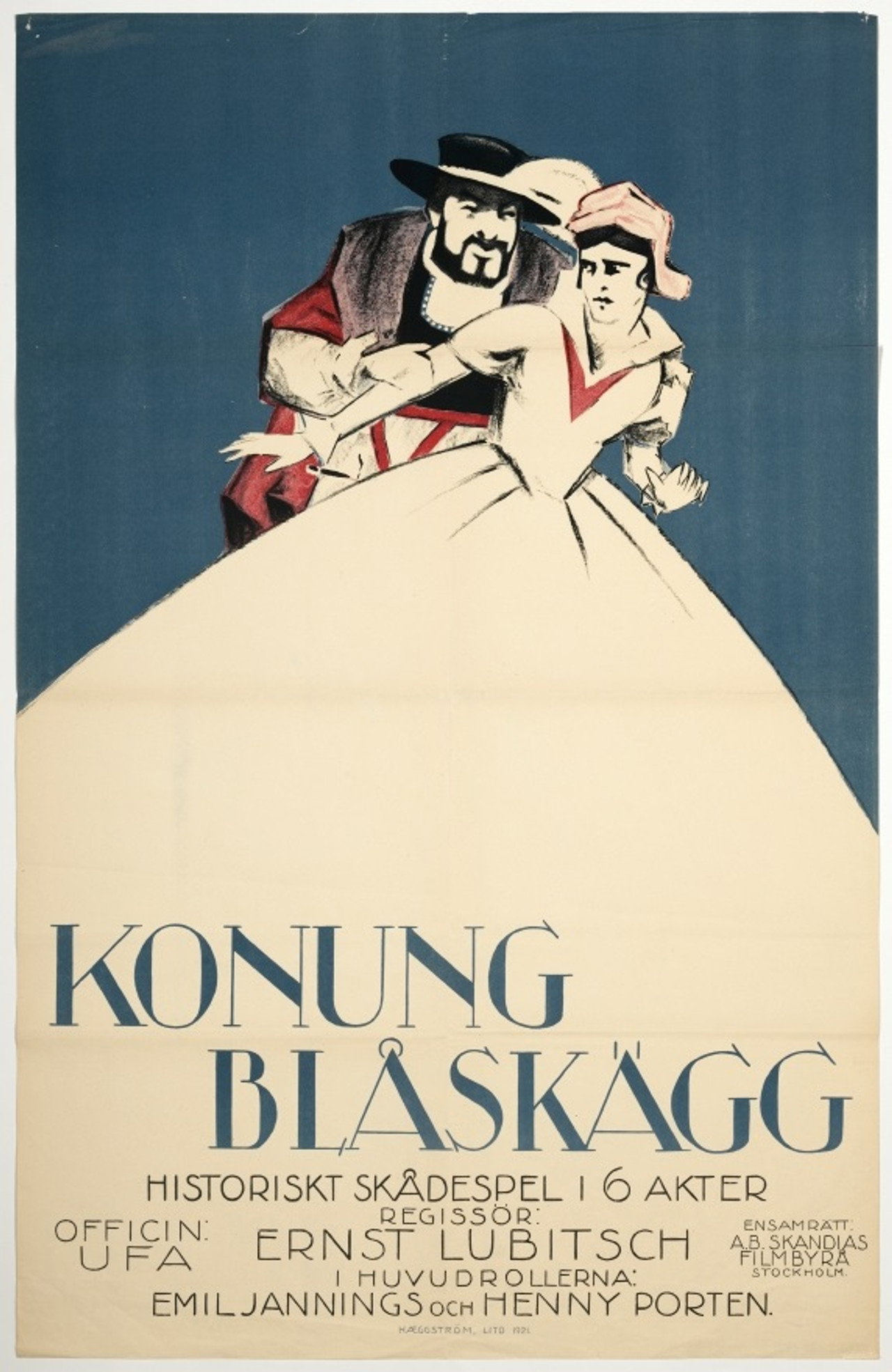 Konung Blåskägg filmaffisch