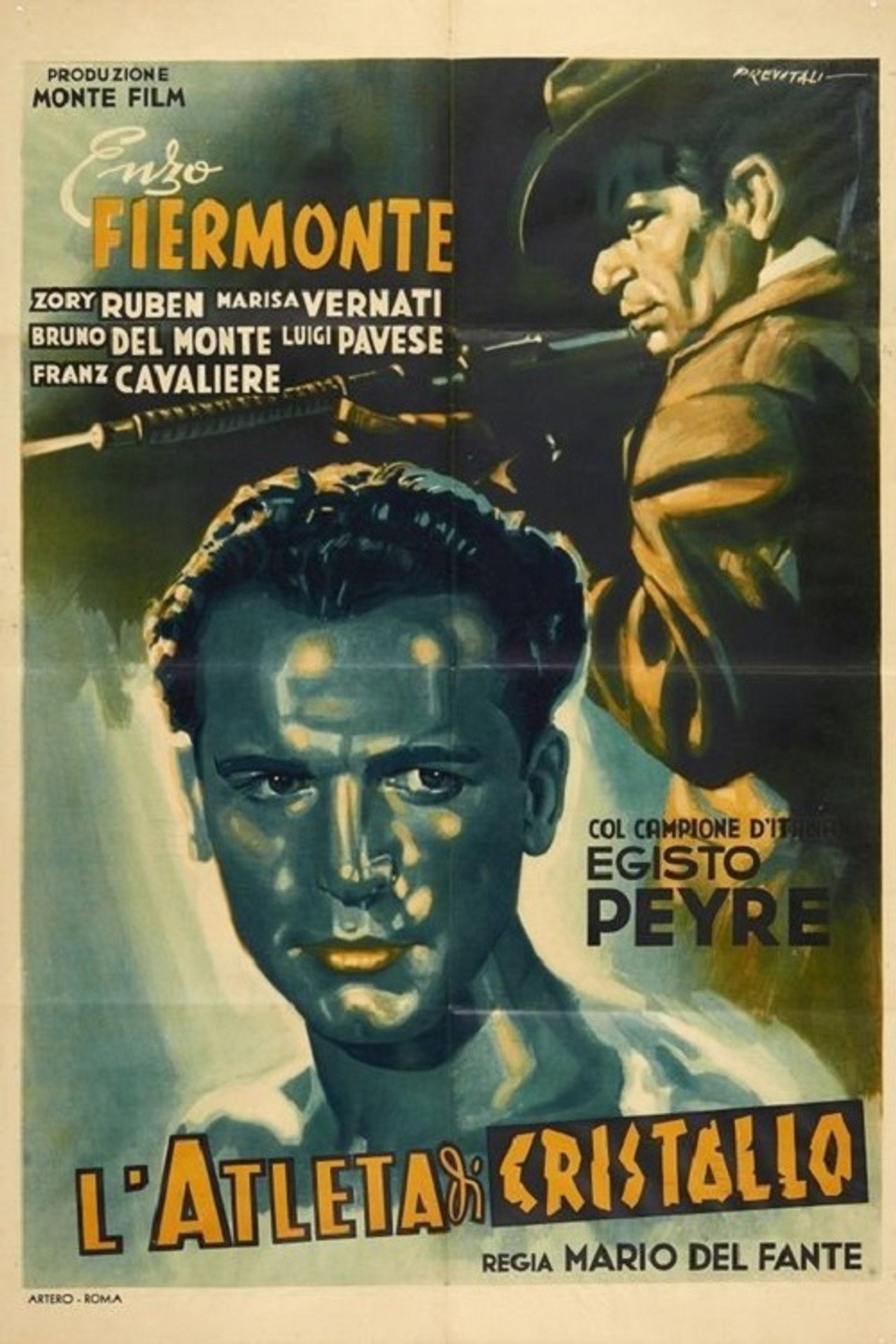 L'atleta di cristallo filmaffisch