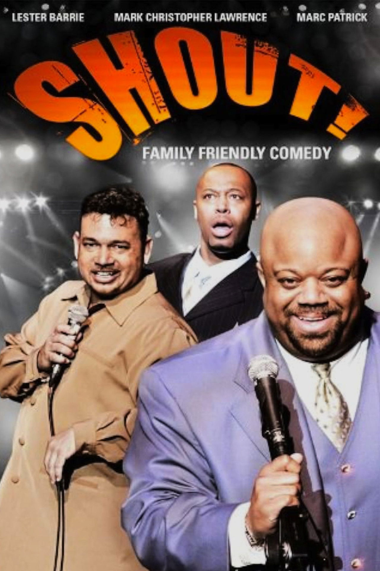 SHOUT! An Evening of Gospel Comedy Backdrop