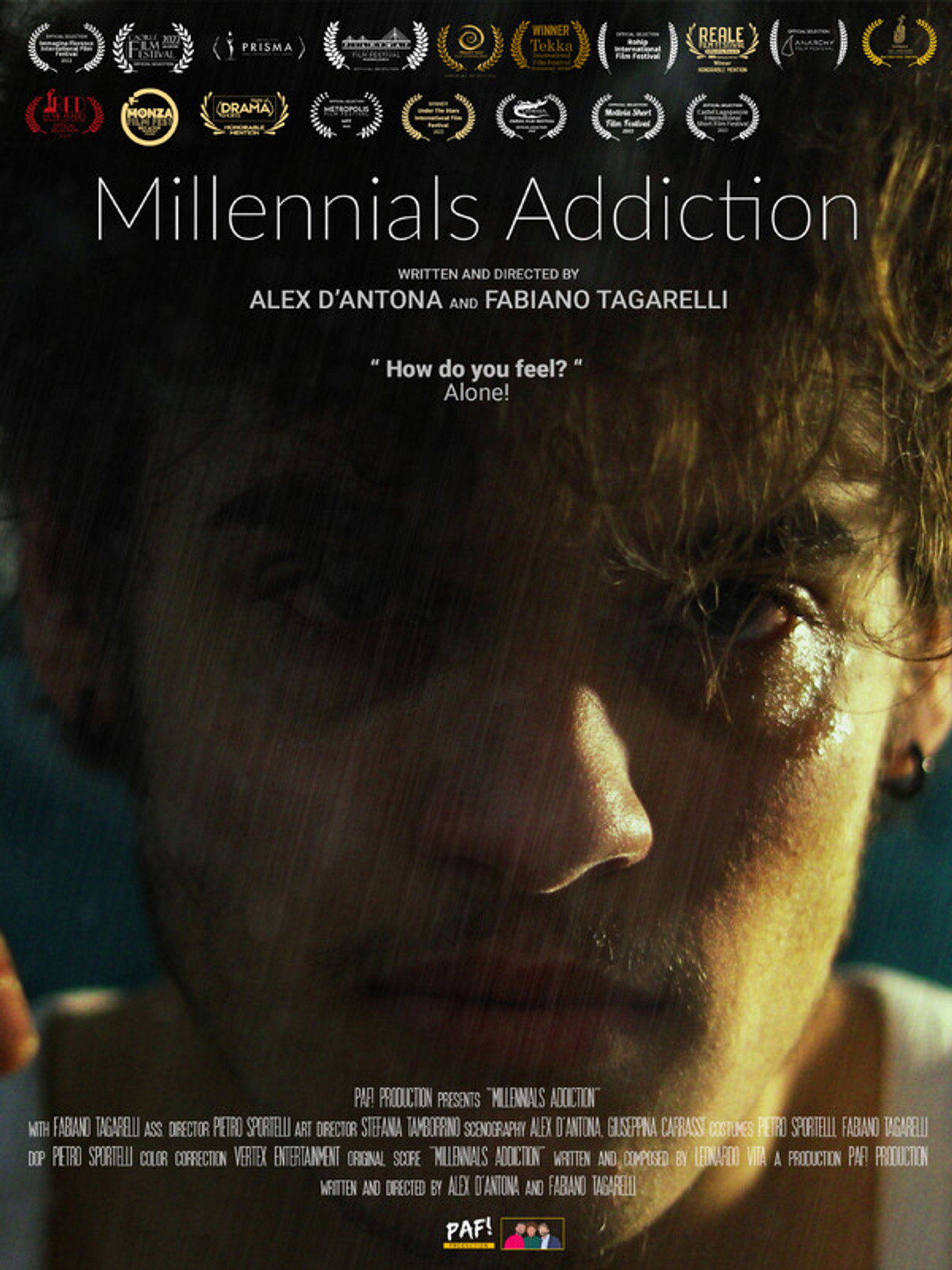 Millennials Addiction filmaffisch