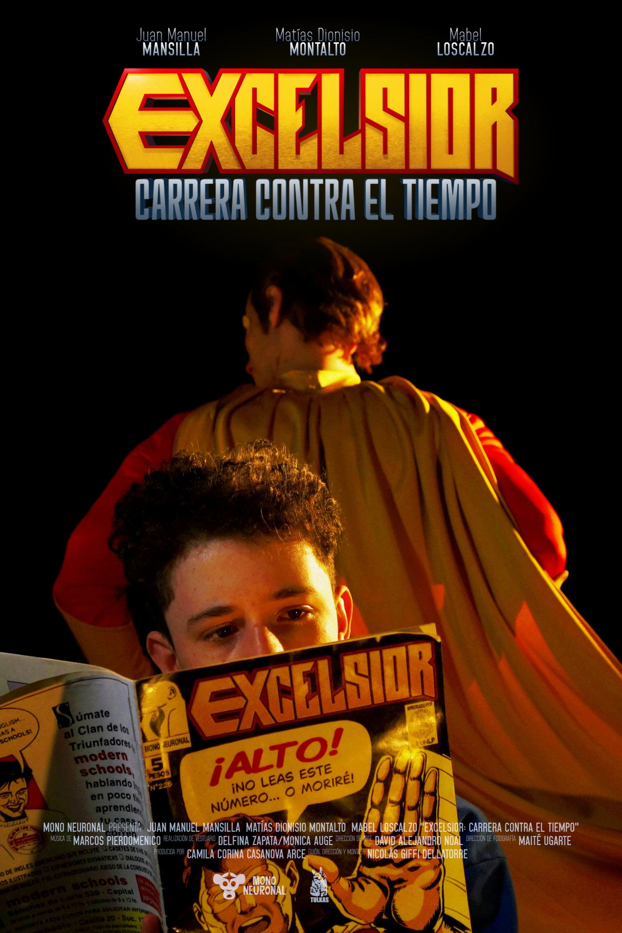 EXCELSIOR: Carrera Contra el Tiempo filmaffisch