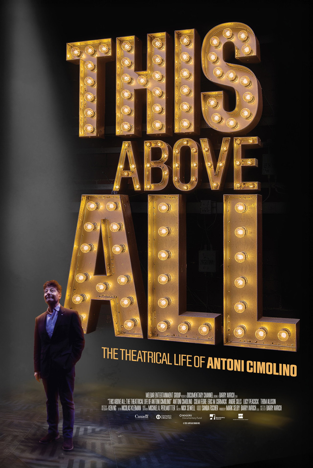 This Above All: The Theatrical Life of Antoni Cimolino filmaffisch