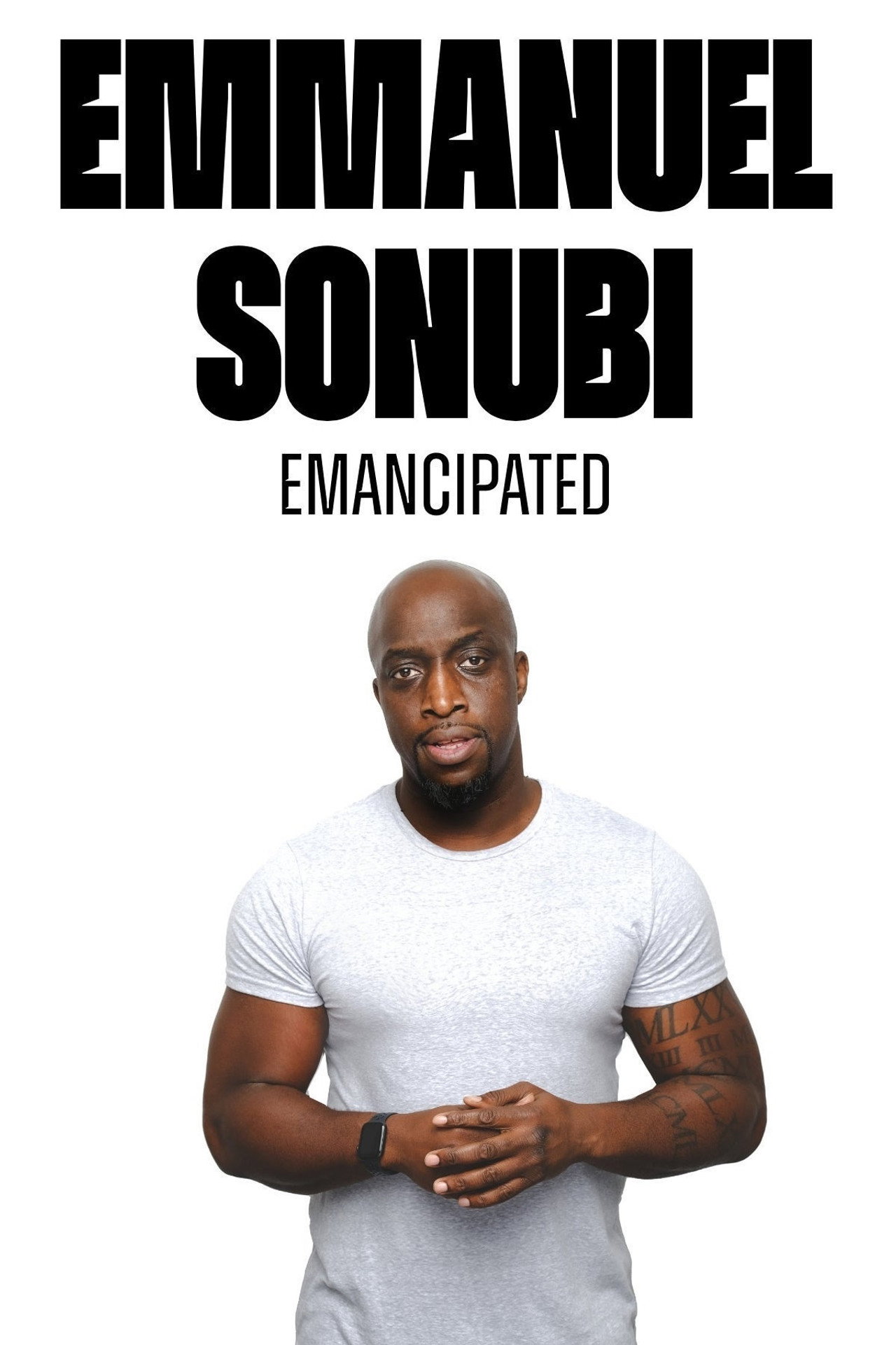 Emmanuel Sonubi: Emancipated poster