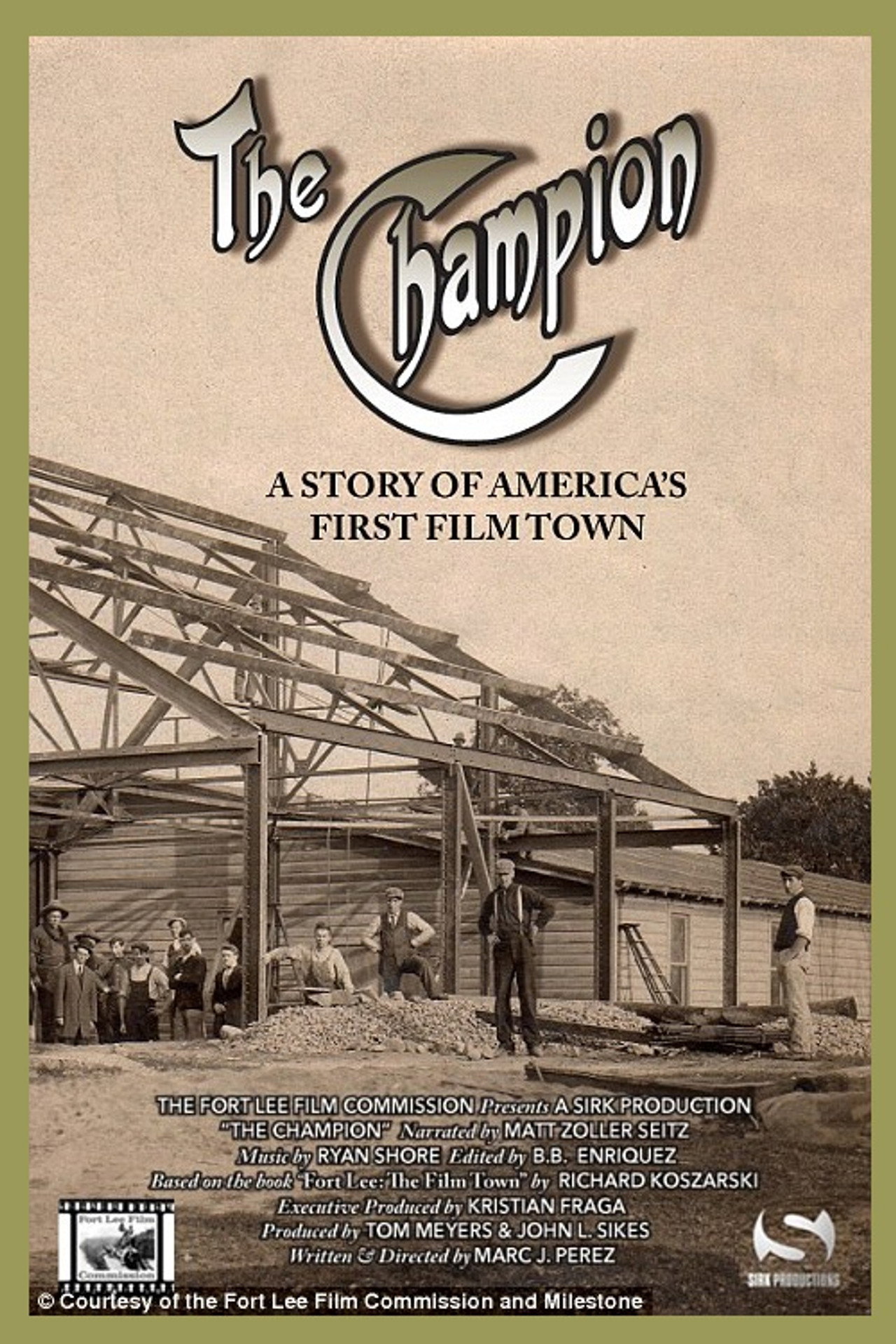 The Champion: A Story of America’s First Film Town filmaffisch