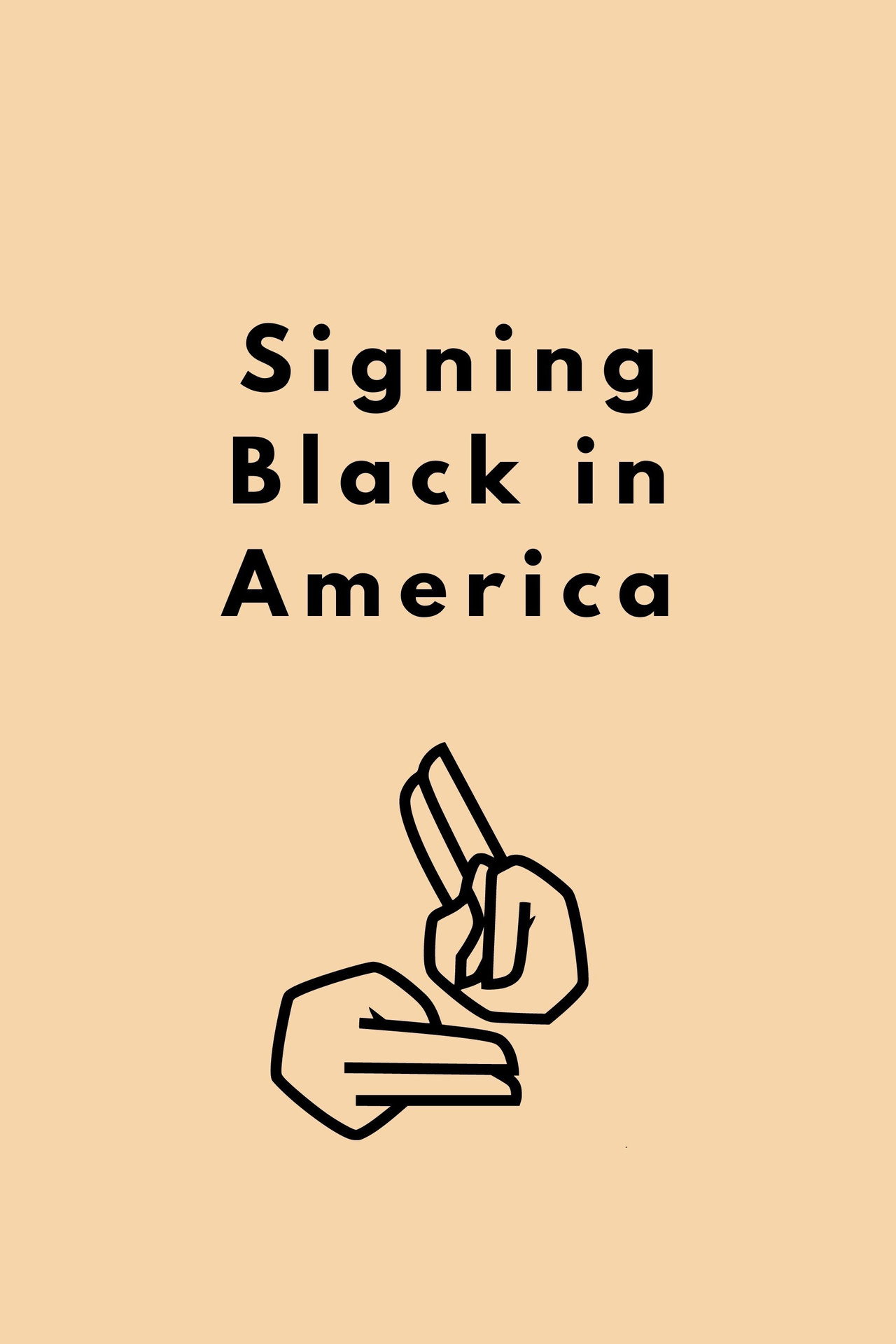 Signing Black in America filmaffisch