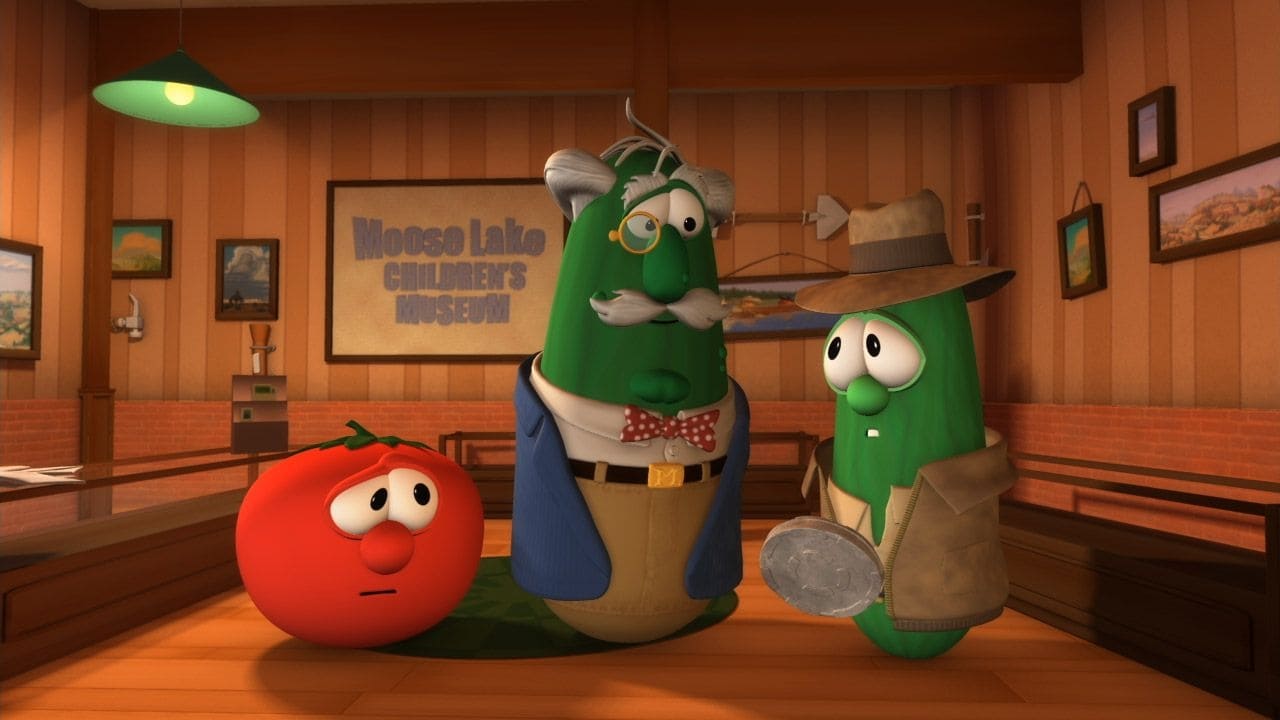 Scen från VeggieTales: Minnesota Cuke and the Search for Noah's Umbrella