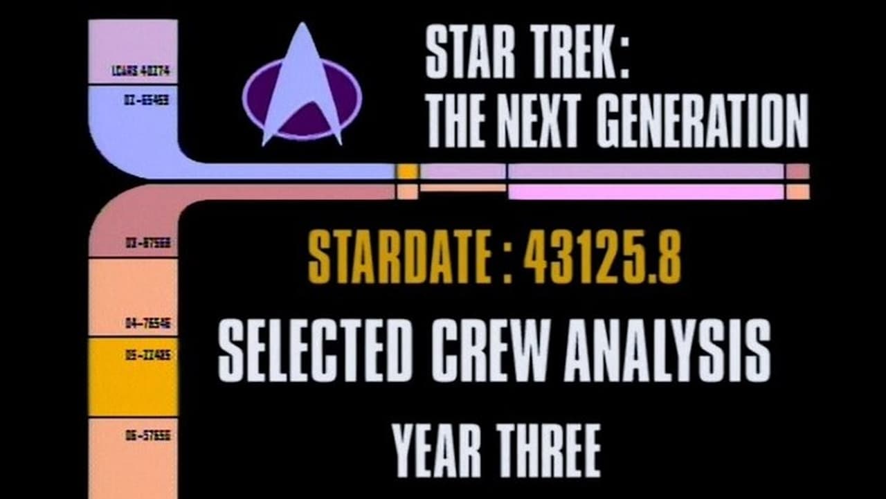 Star Trek: The Next Generation - Season 0 Episode 46 : Archival Mission Log: Year Three - Selected Crew Analysis