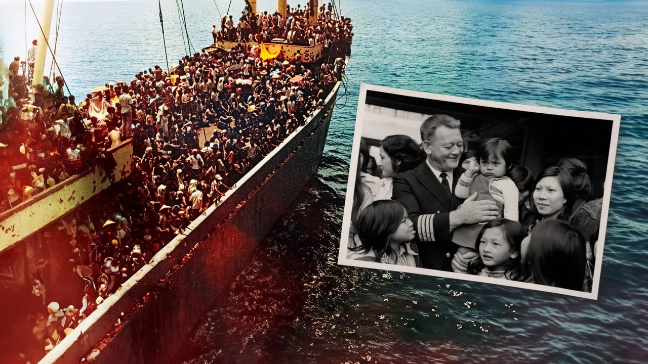 Flugten over havet - Vietnamkrigens danske redningsaktion background