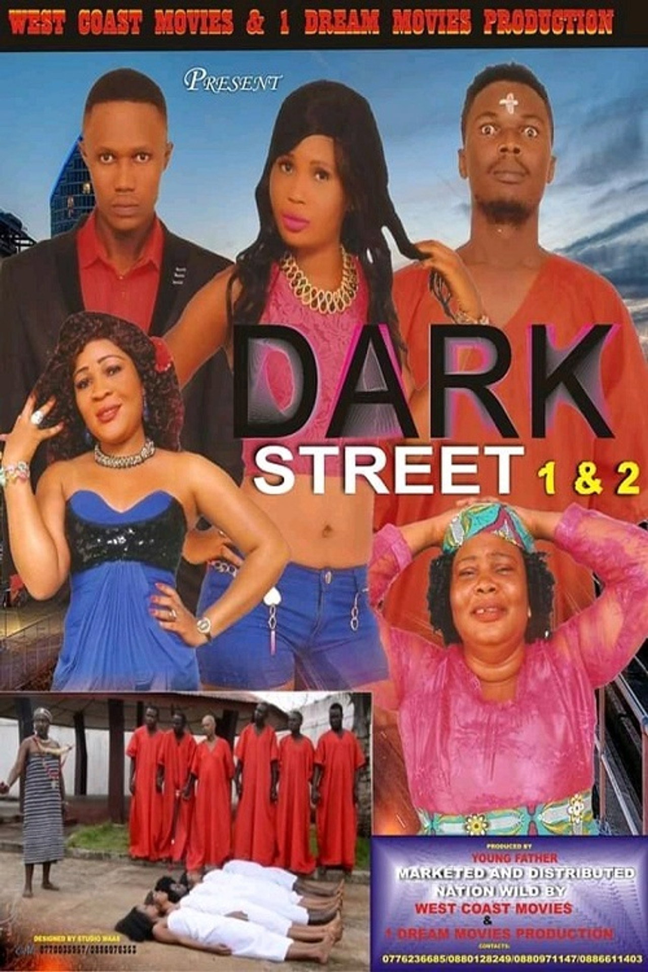 Dark Street LIB. Backdrop