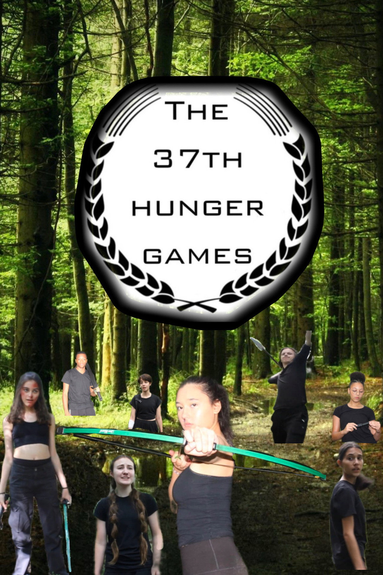 The 37th Hunger Games Backdrop