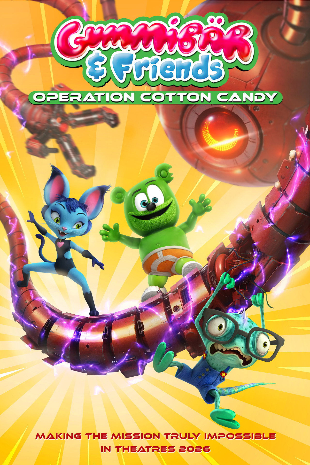 Gummibär & Friends: Operation Cotton Candy filmaffisch