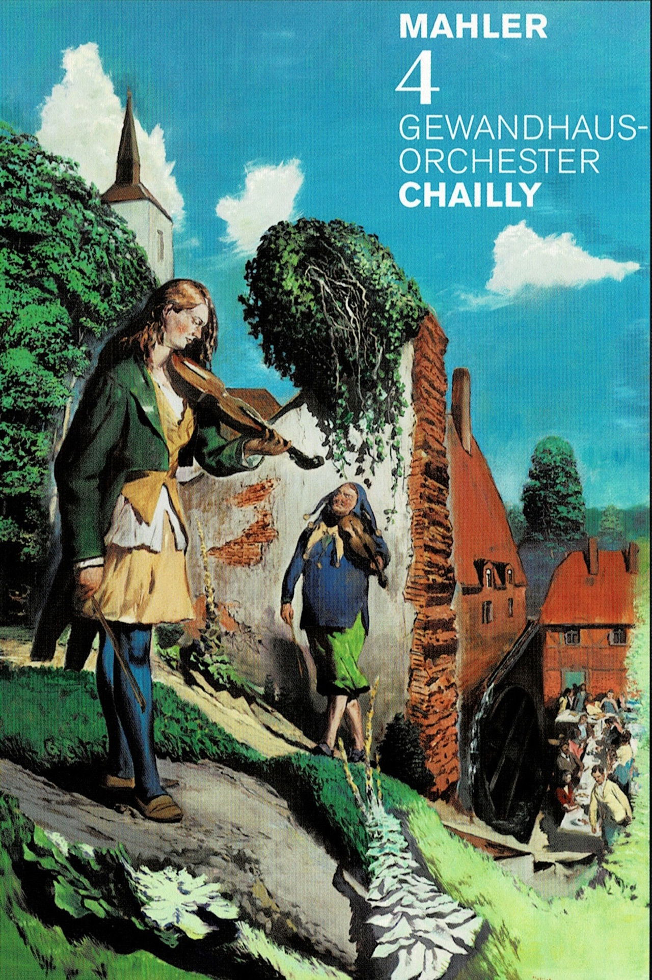 Gustav Mahler Symphony No.4 (Ricardo Chailly, Leipzig Gewandhaus Orchestra) Backdrop