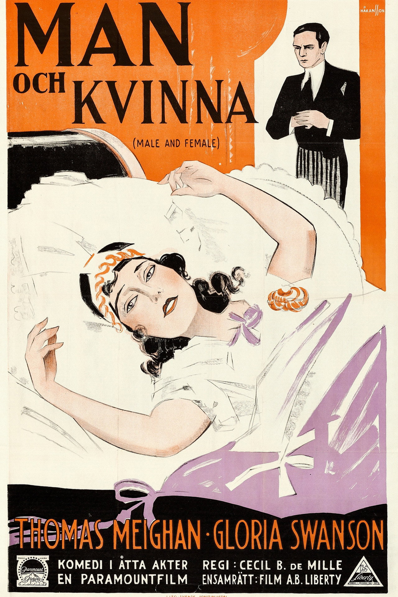 Man och kvinna filmaffisch