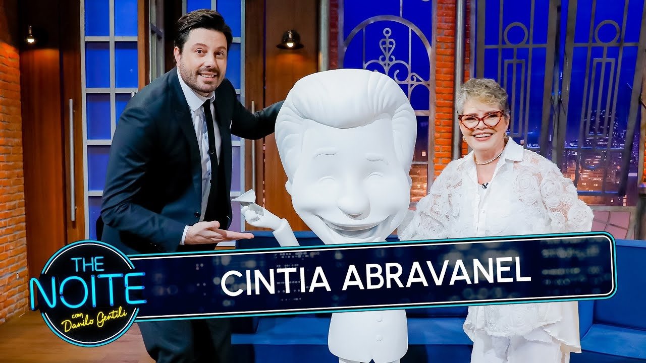 The Noite com Danilo Gentili - Season 12 Episode 59 : Cintia Abravanel