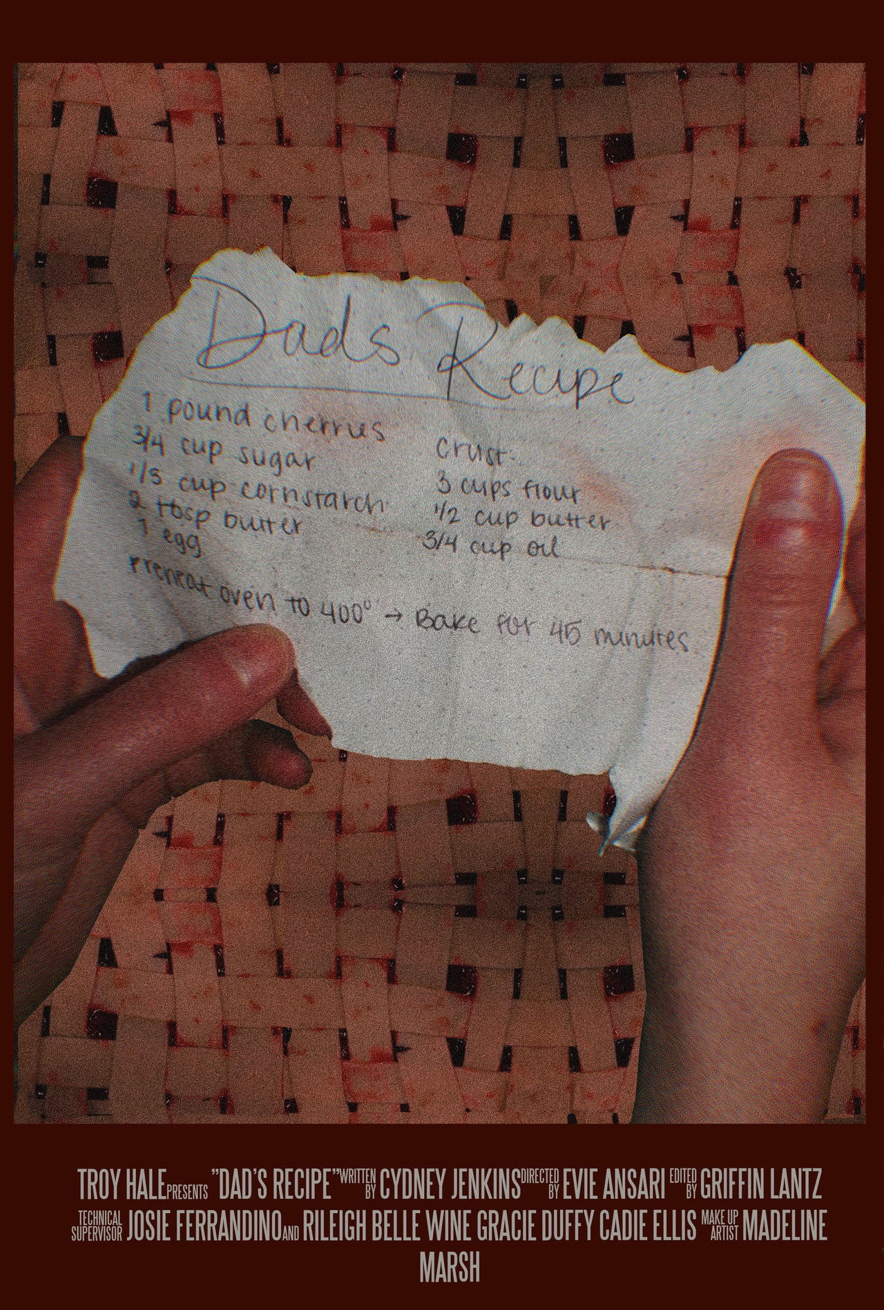 Dads Recipe Backdrop