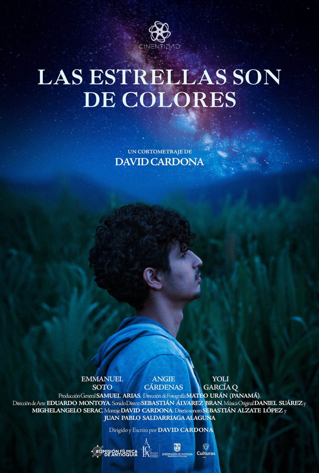 Las estrellas son de colores poster