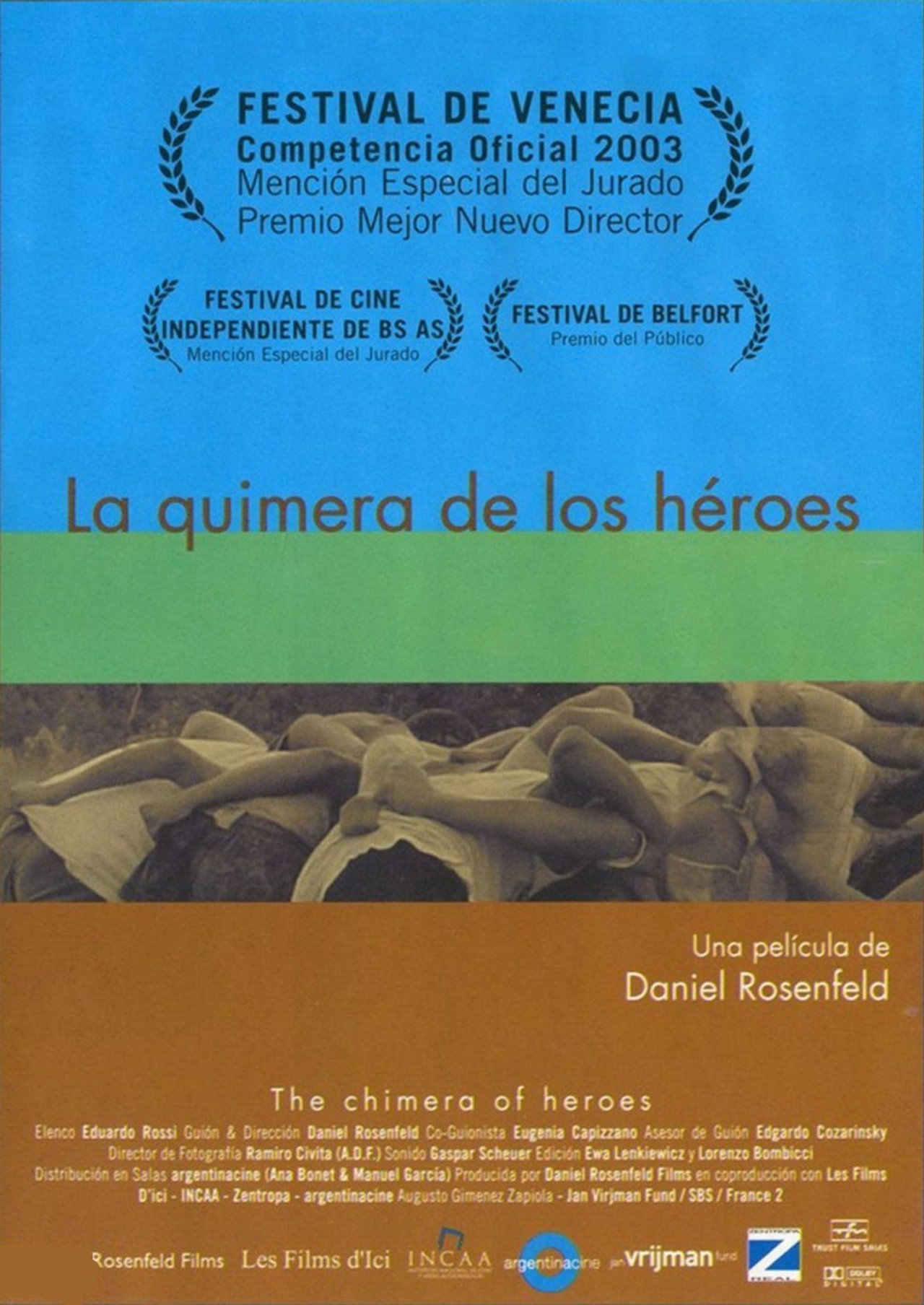 La quimera de los héroes filmaffisch