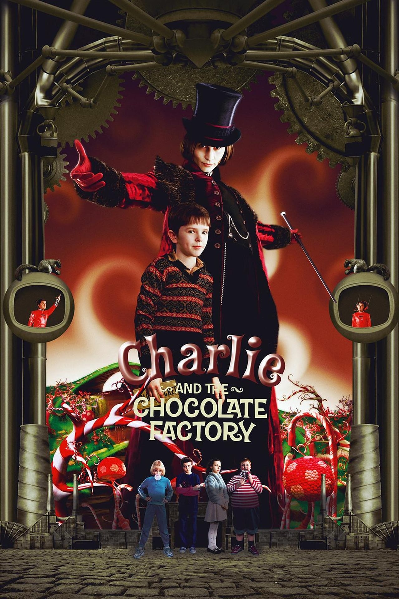 Watch Streaming Charlie and the Chocolate Factory (2005) Movie at