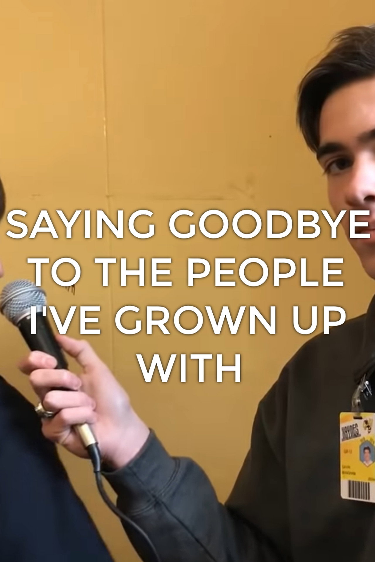 Saying Goodbye to the People I've Grown Up With poster
