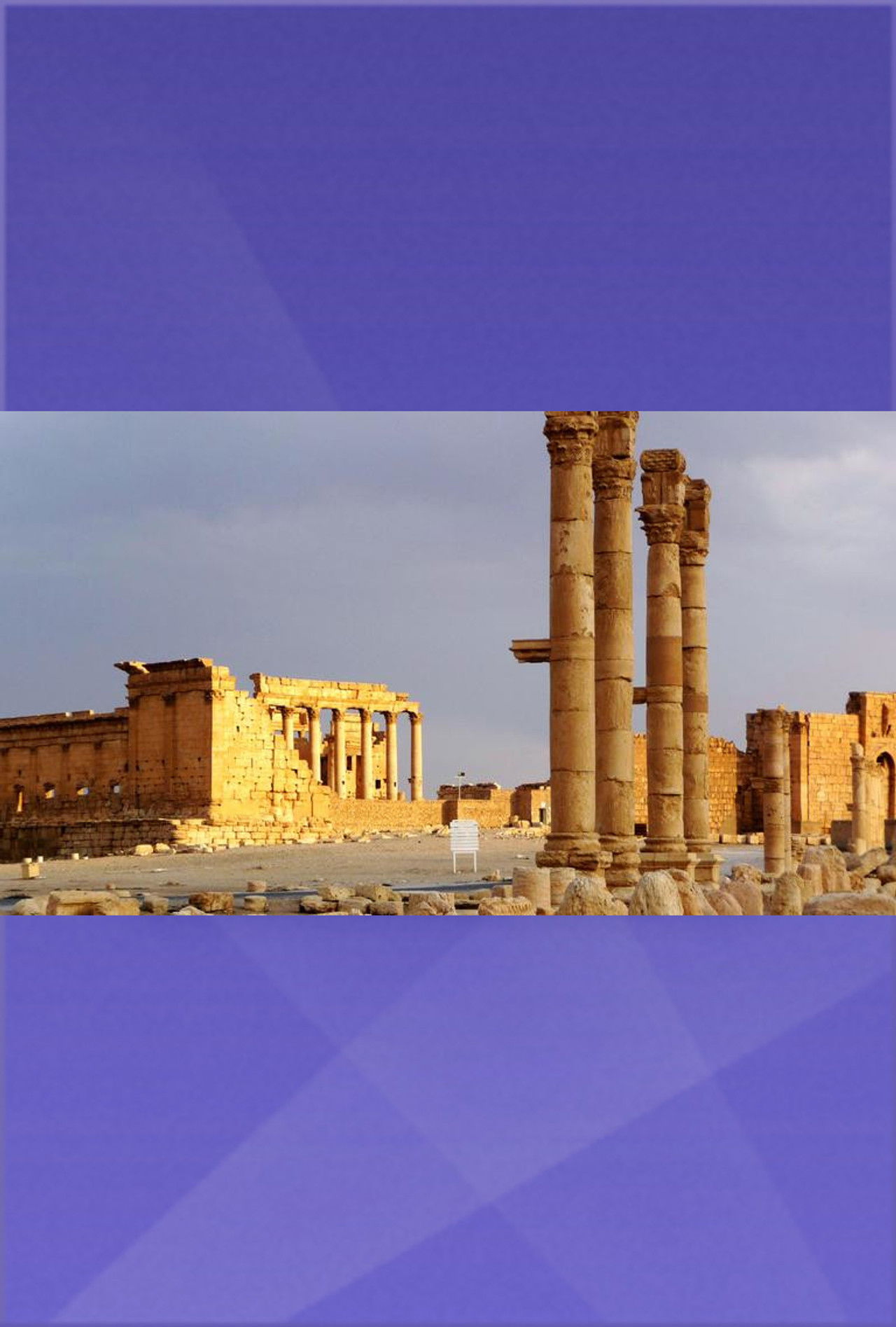 Die Rettung Palmyras Backdrop