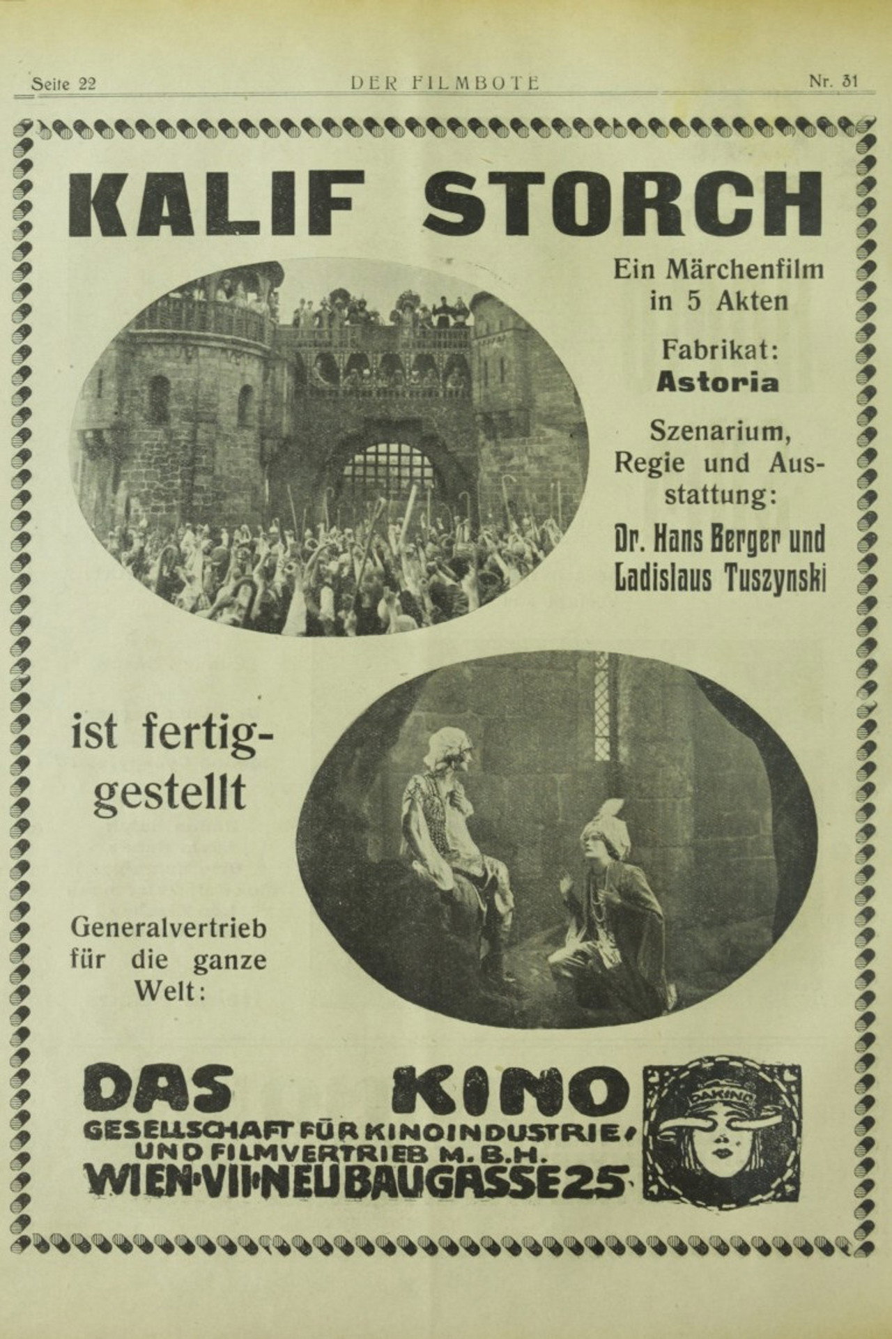 Kalif Storch Backdrop