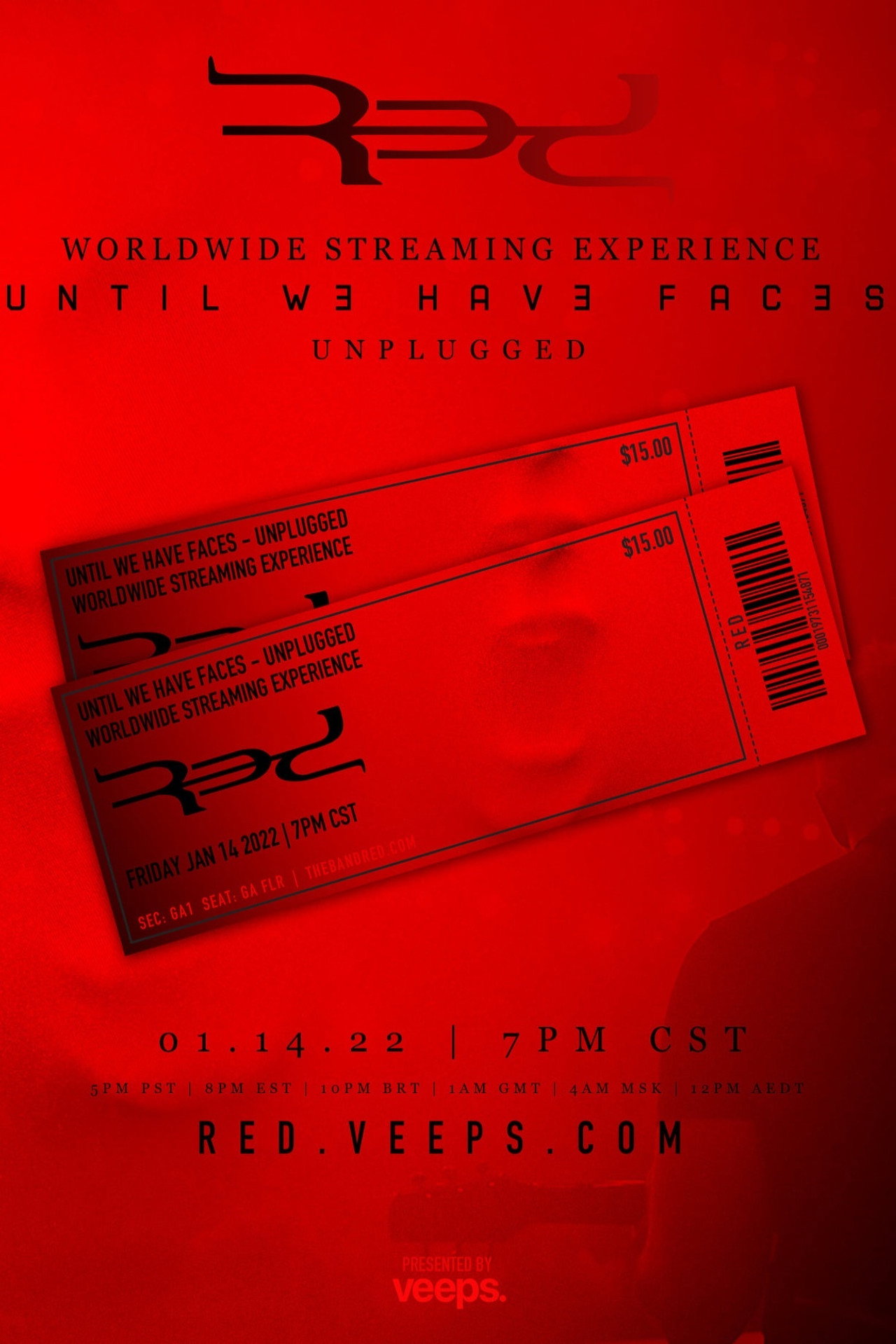 Red - Until We Haves Faces  - Unplugged filmaffisch