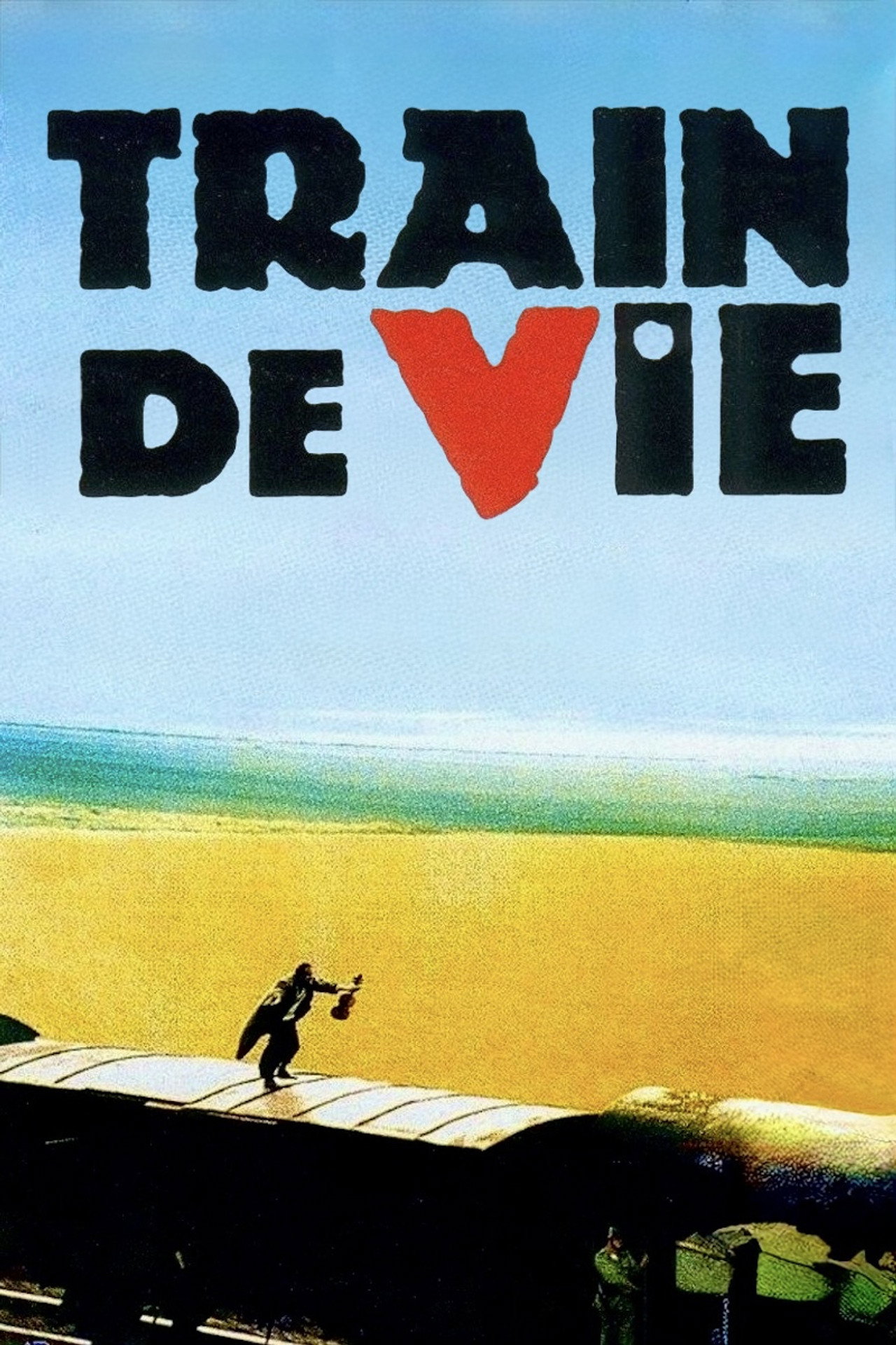 Livets tåg filmaffisch