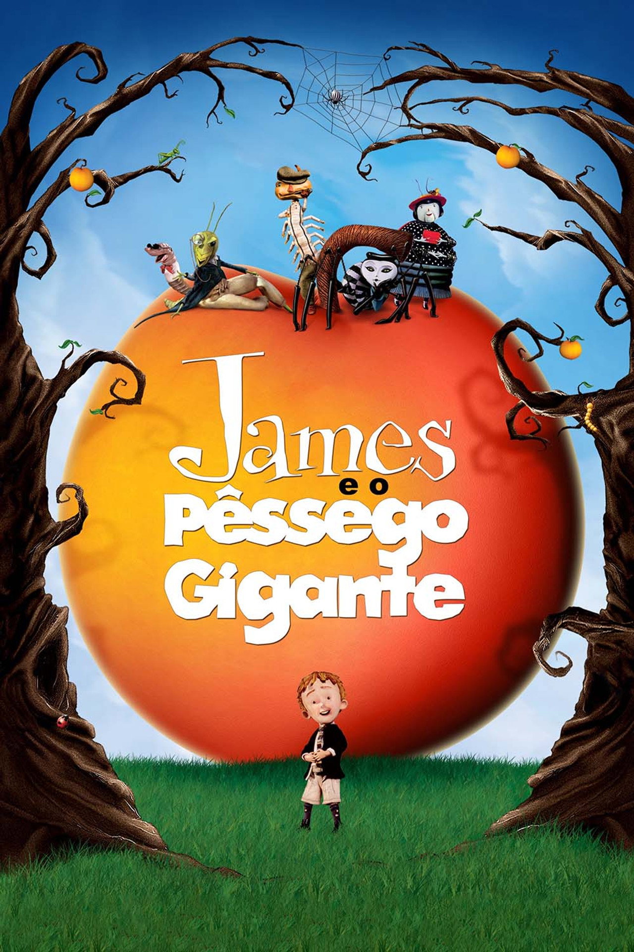 Pôster de James e o Pêssego Gigante