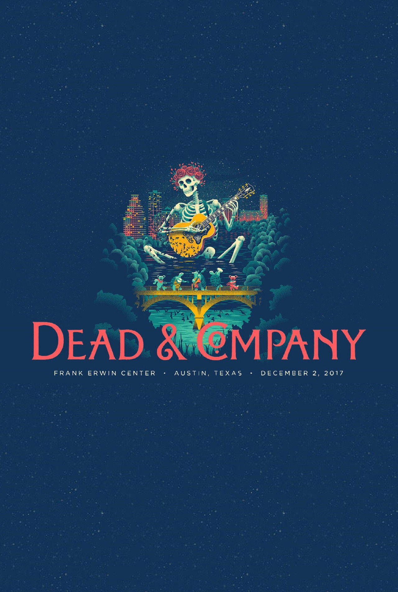 Dead & Company: 2017.12.02 - Austin, TX Backdrop