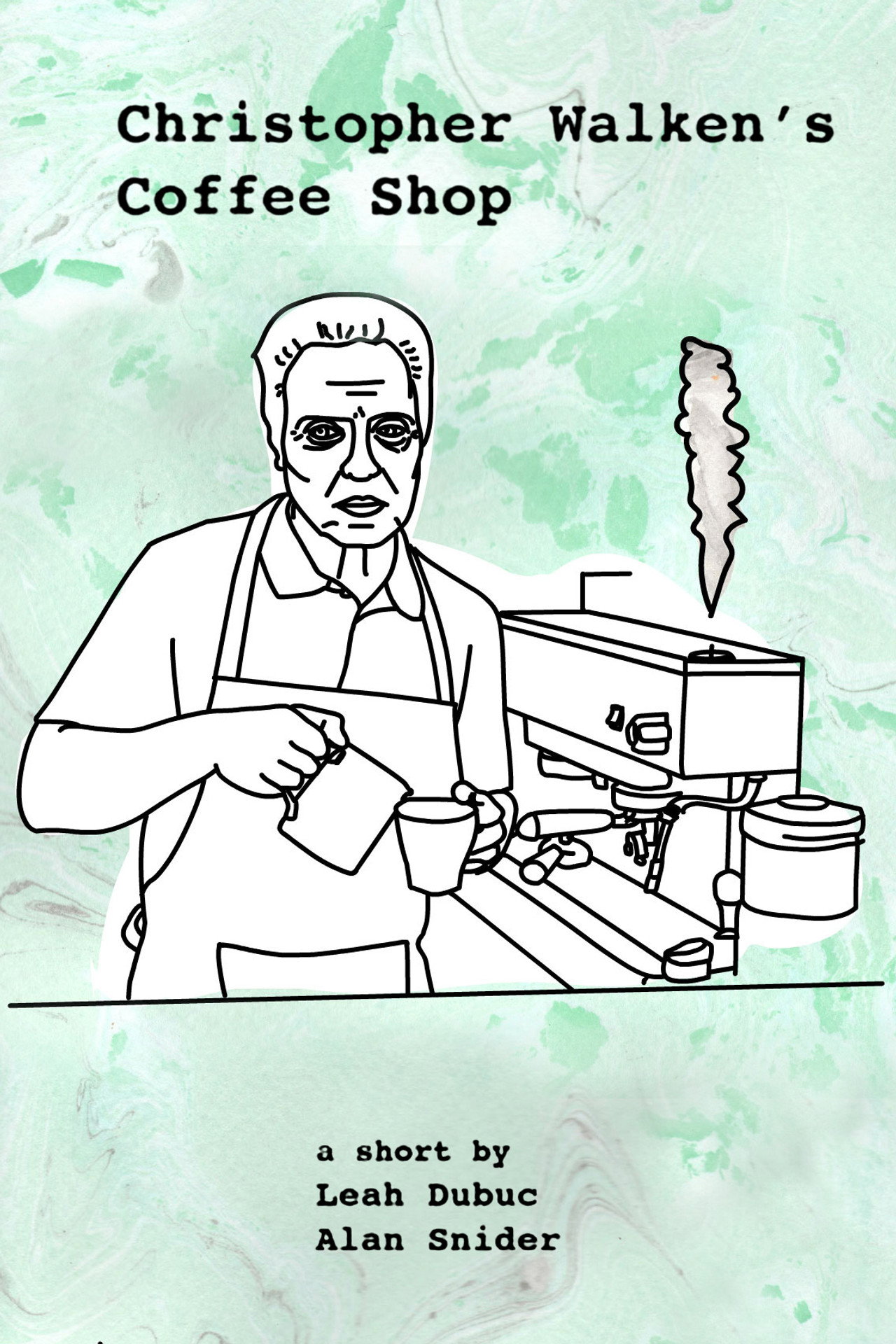 Christopher Walken's Coffee Shop filmaffisch