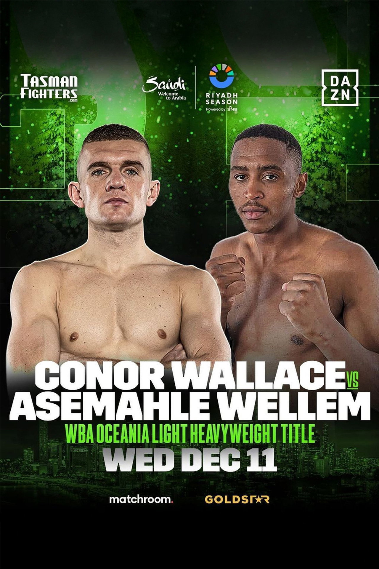 Conor Wallace vs. Asemahle Wellem filmaffisch