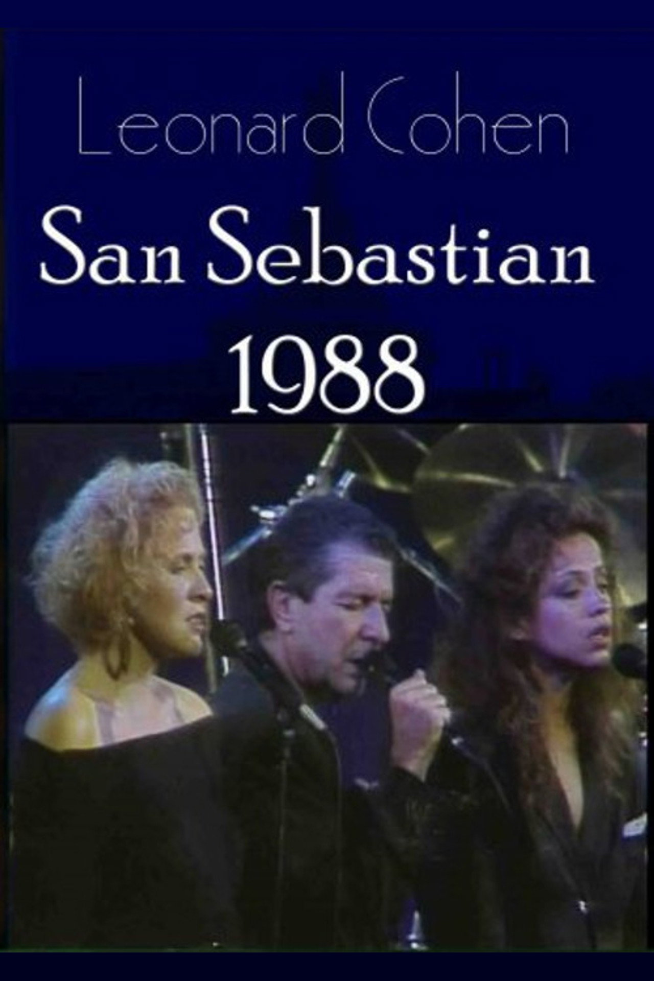 Leonard Cohen: San Sebastián 1988 Backdrop