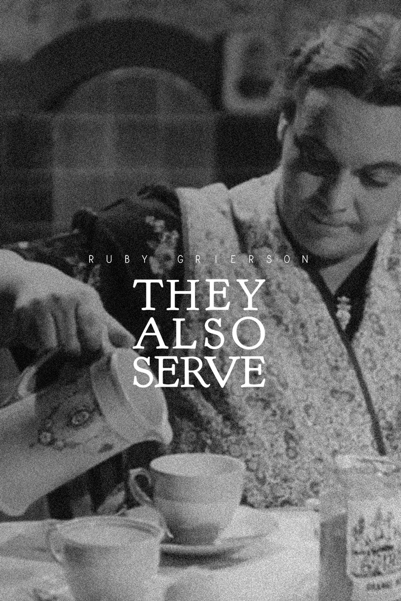 They Also Serve filmaffisch