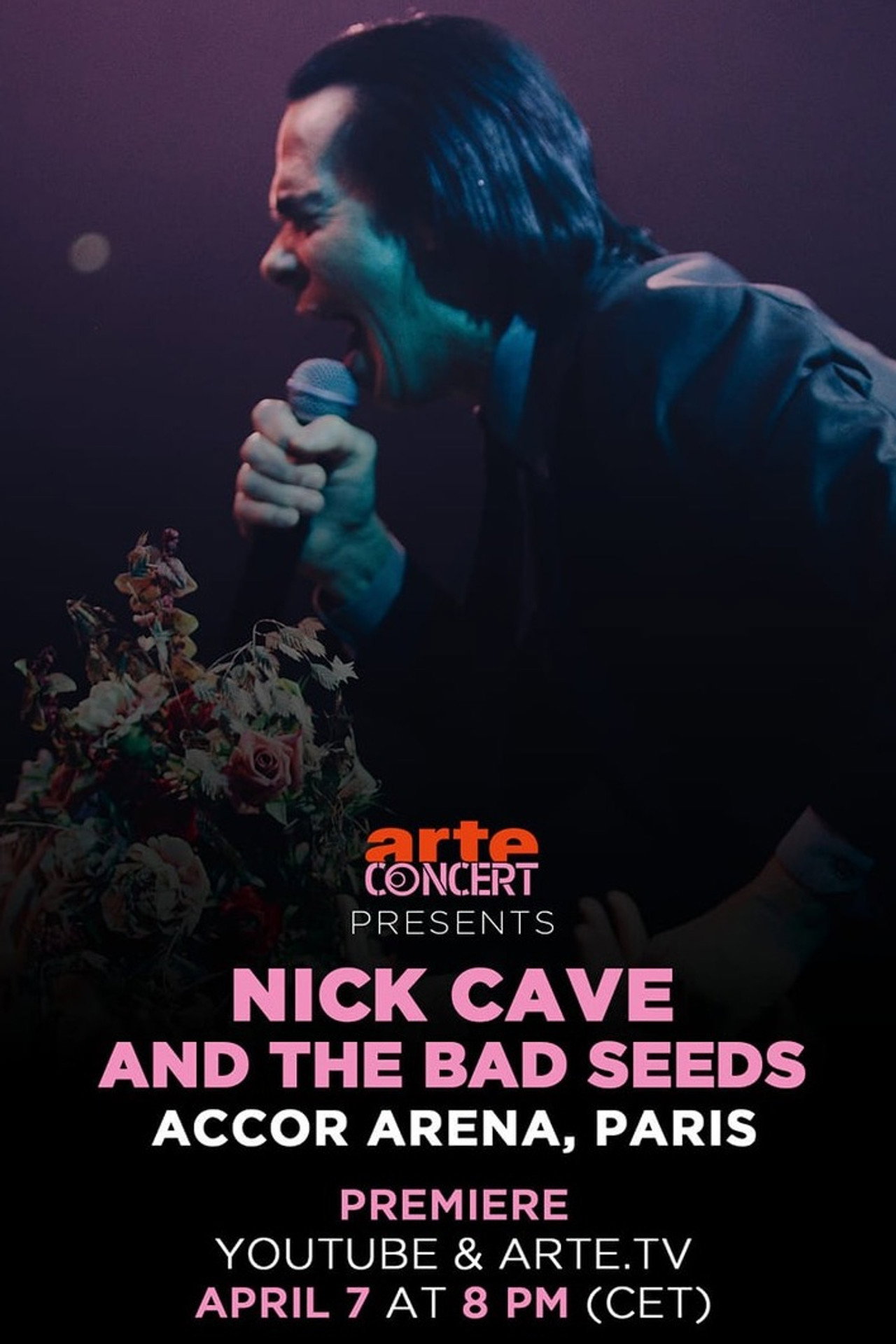 Nick Cave and the Bad Seeds - Accor Arena, Paris - ARTE Concert filmaffisch