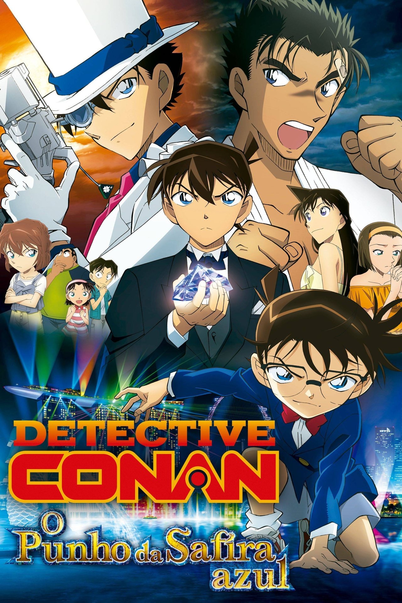 Detetive Conan: O Punho da Safira Azul Dublado Online