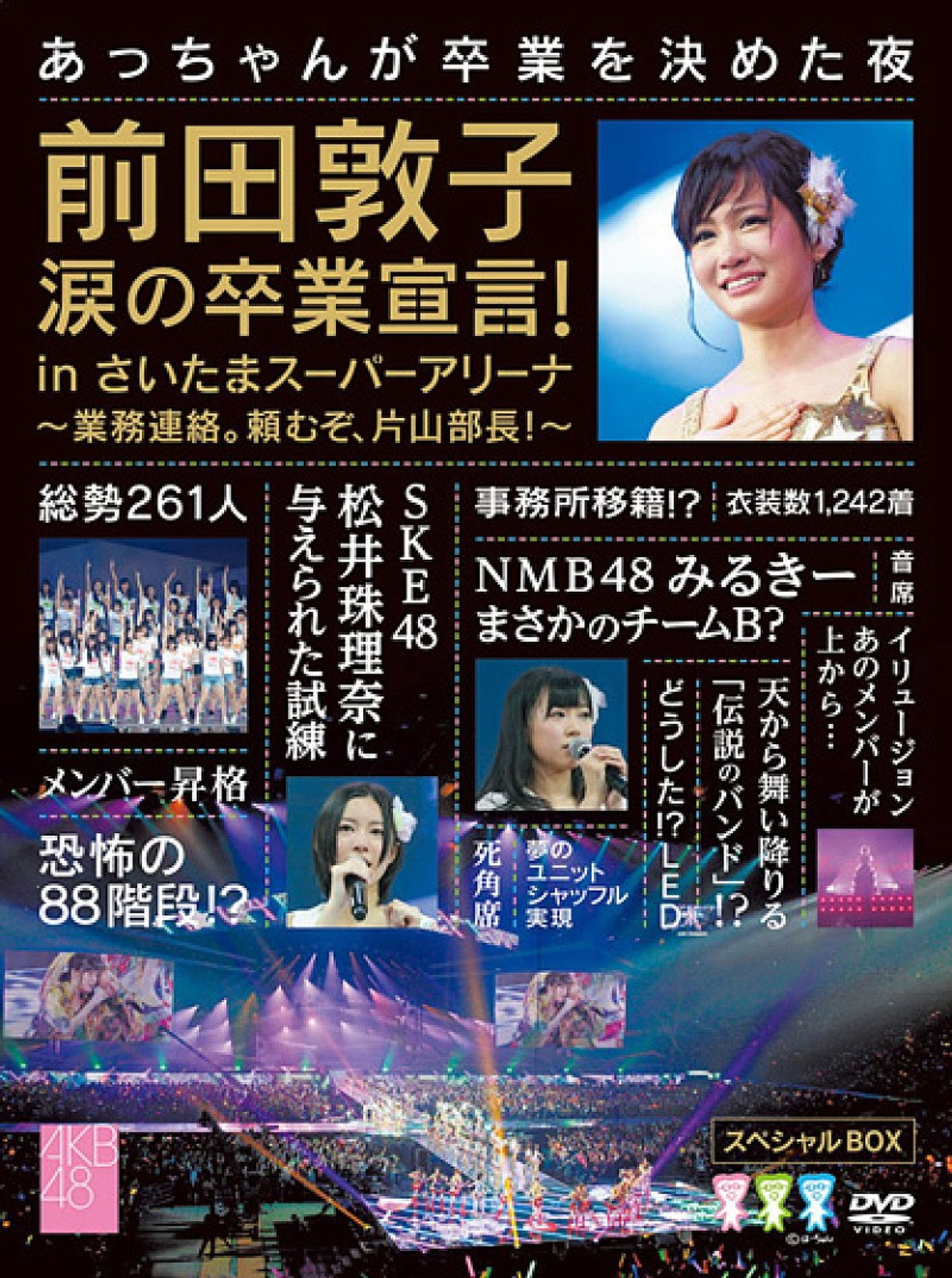 Gyomu Renraku. Tanomuzo, Katayama Bucho! in Saitama Super Arena Backdrop