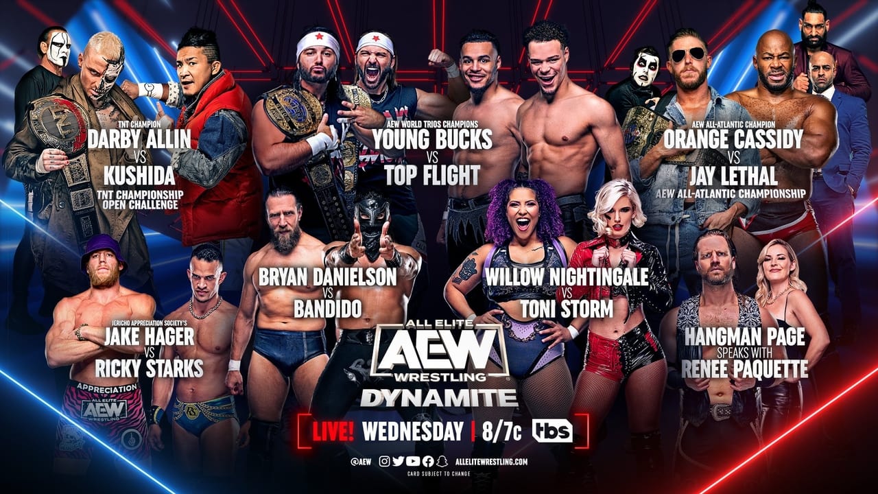 All Elite Wrestling: Dynamite - Season 5 Episode 3 : January 18, 2023