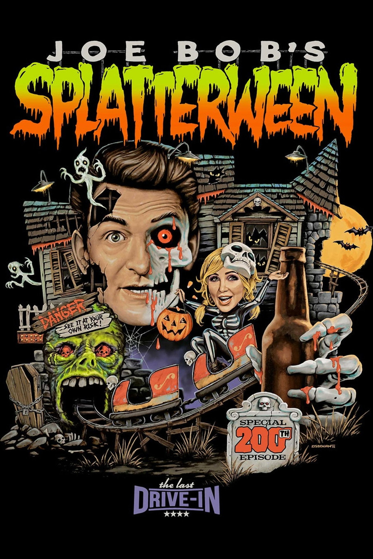 The Last Drive-In with Joe Bob Briggs: Joe Bob's Splatterween affisch