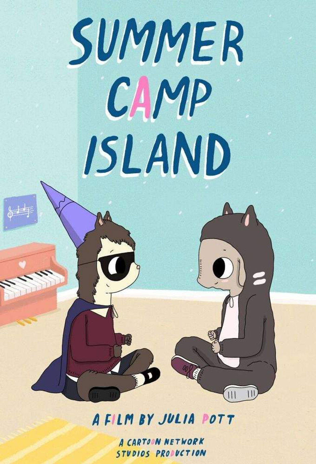Summer Camp Island Backdrop
