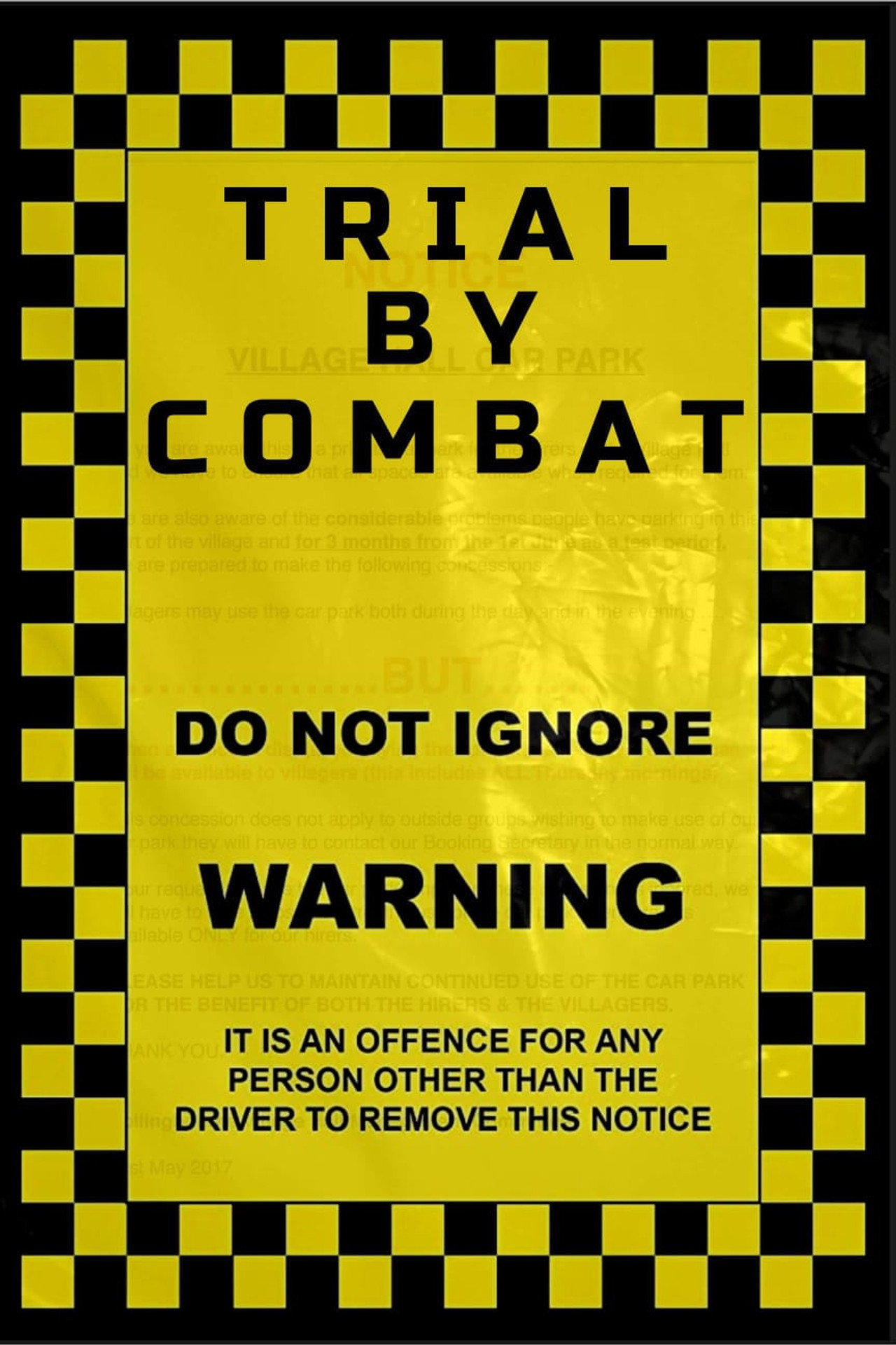 Trial by Combat Backdrop