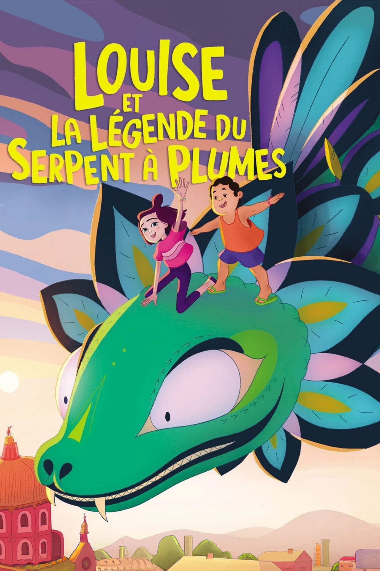 Louise et la légende du serpent à plumes filmaffisch