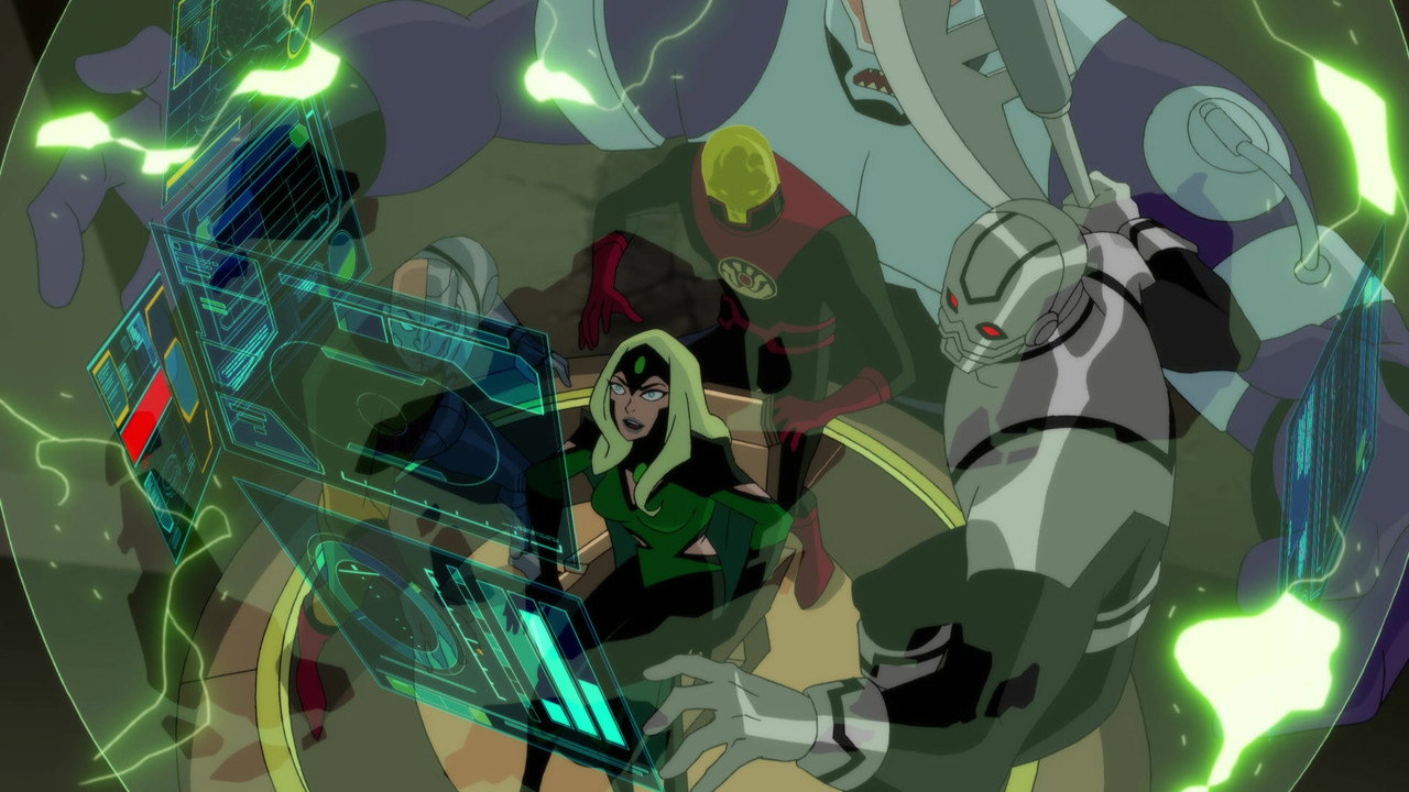 Justice League vs. the Fatal Five background 67