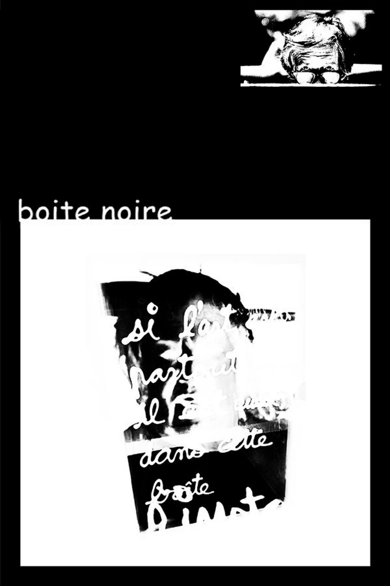 La Boite Noire de Ben Vautier filmaffisch