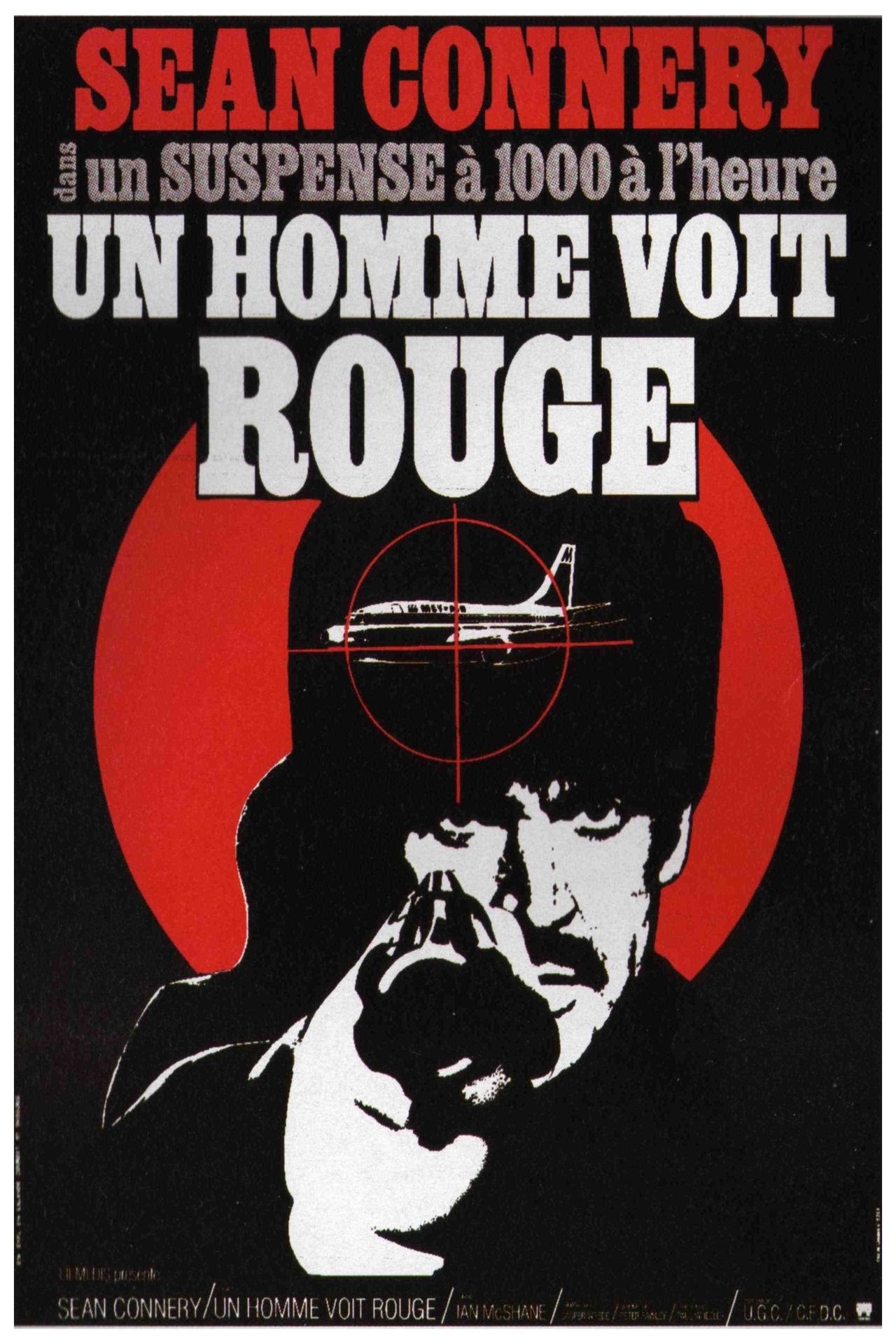 Un homme voit rouge poster