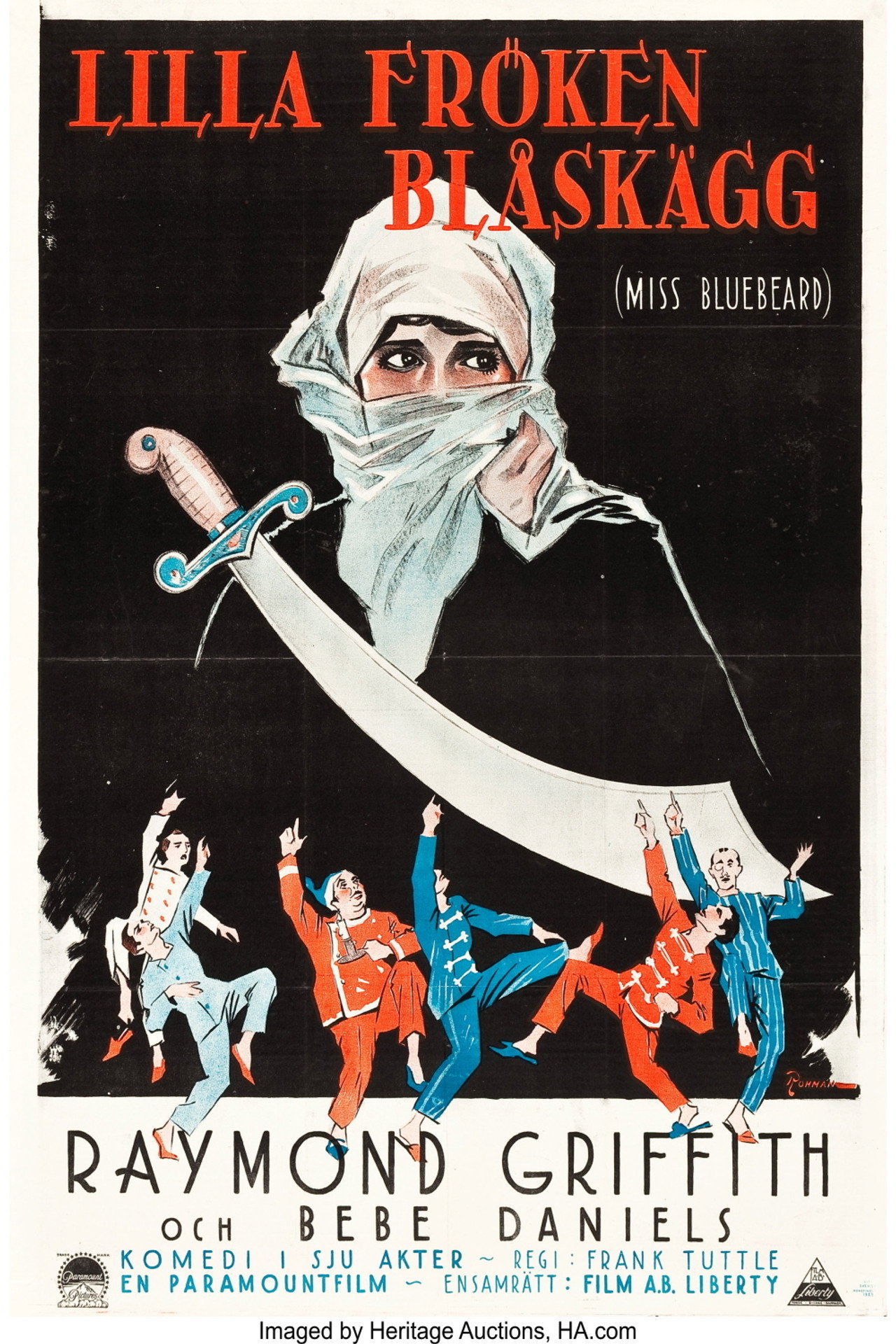 Miss Bluebeard filmaffisch