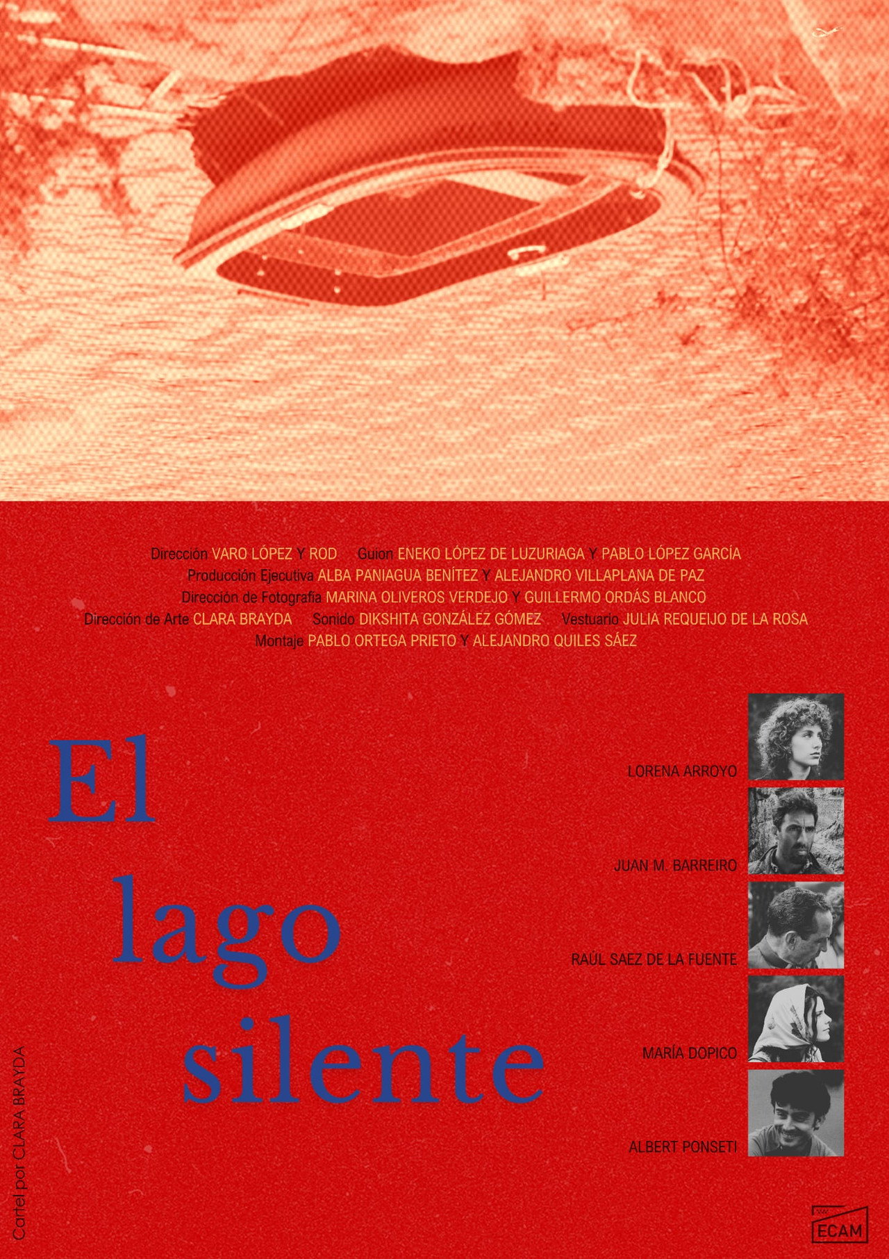 El lago silente filmaffisch