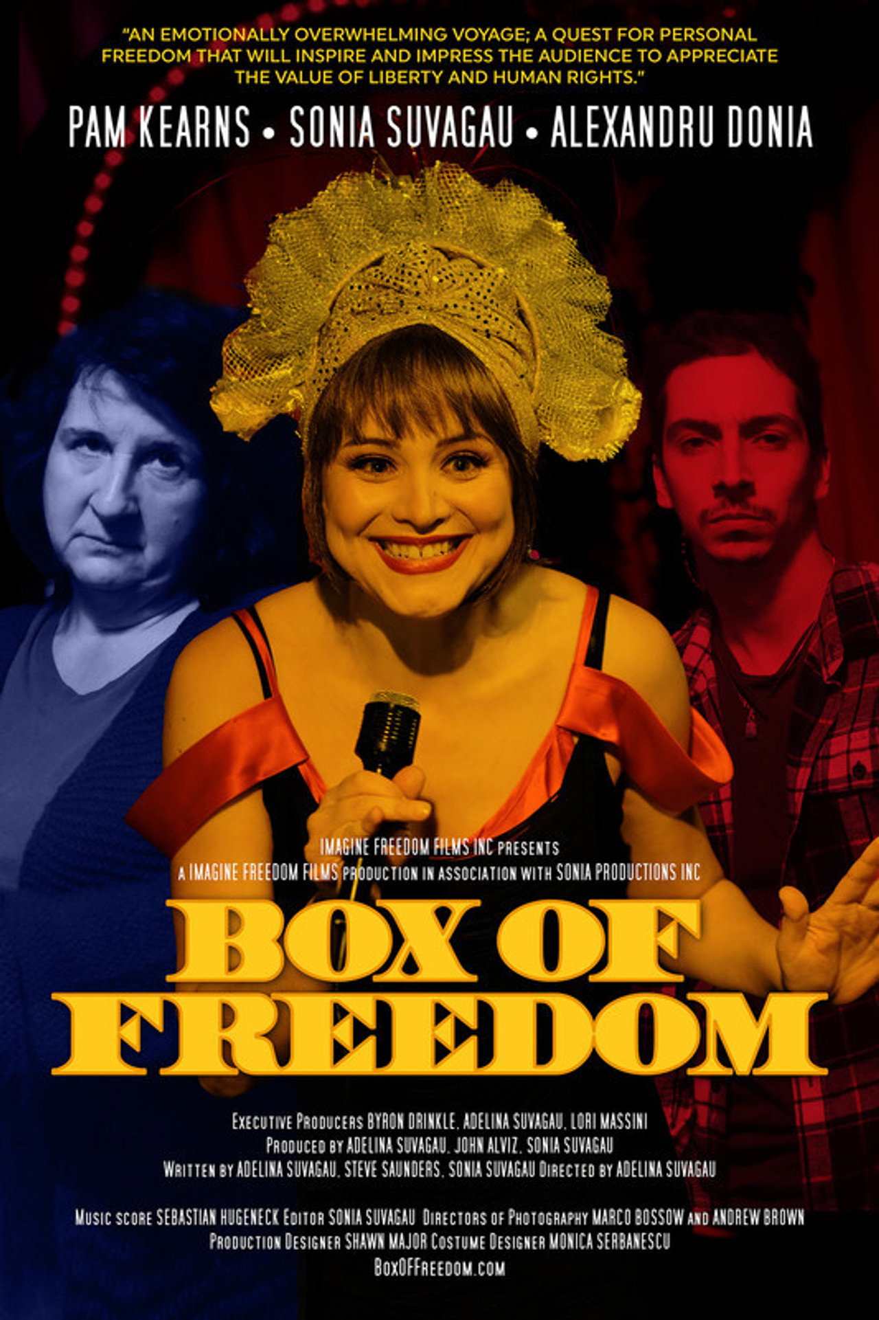 Box of Freedom Backdrop