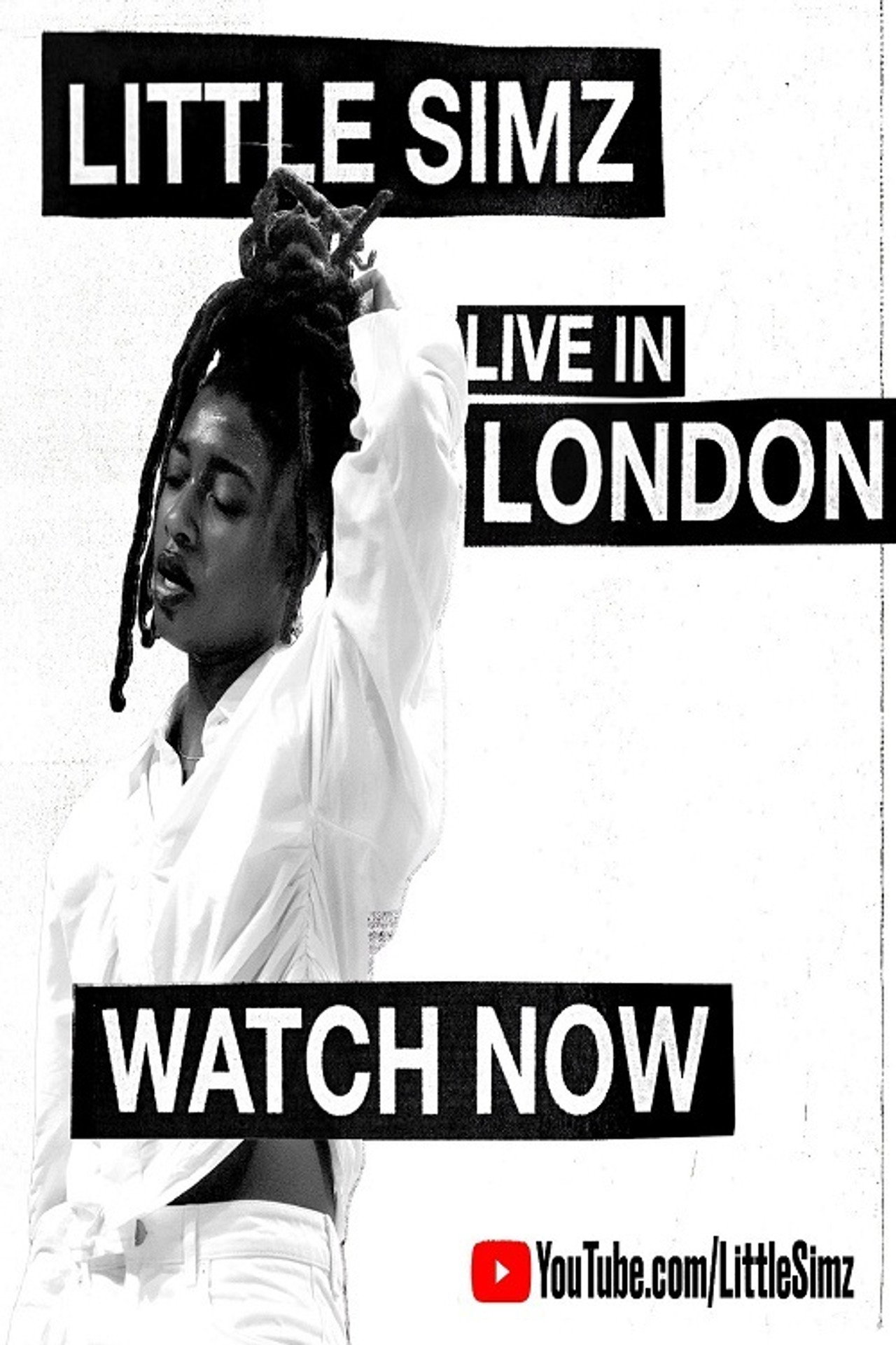 Live In London - Little Simz Backdrop