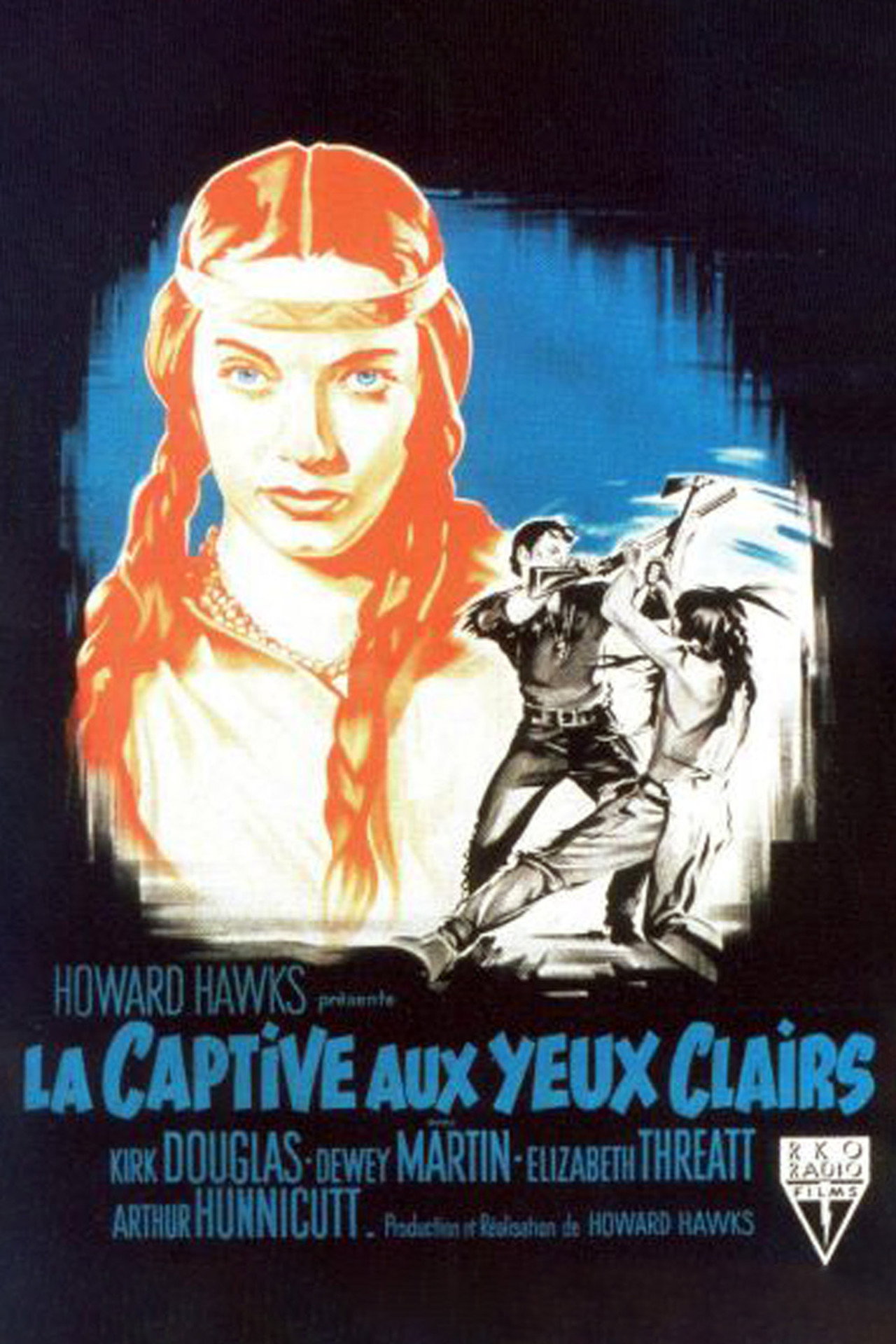 La Captive aux yeux clairs poster